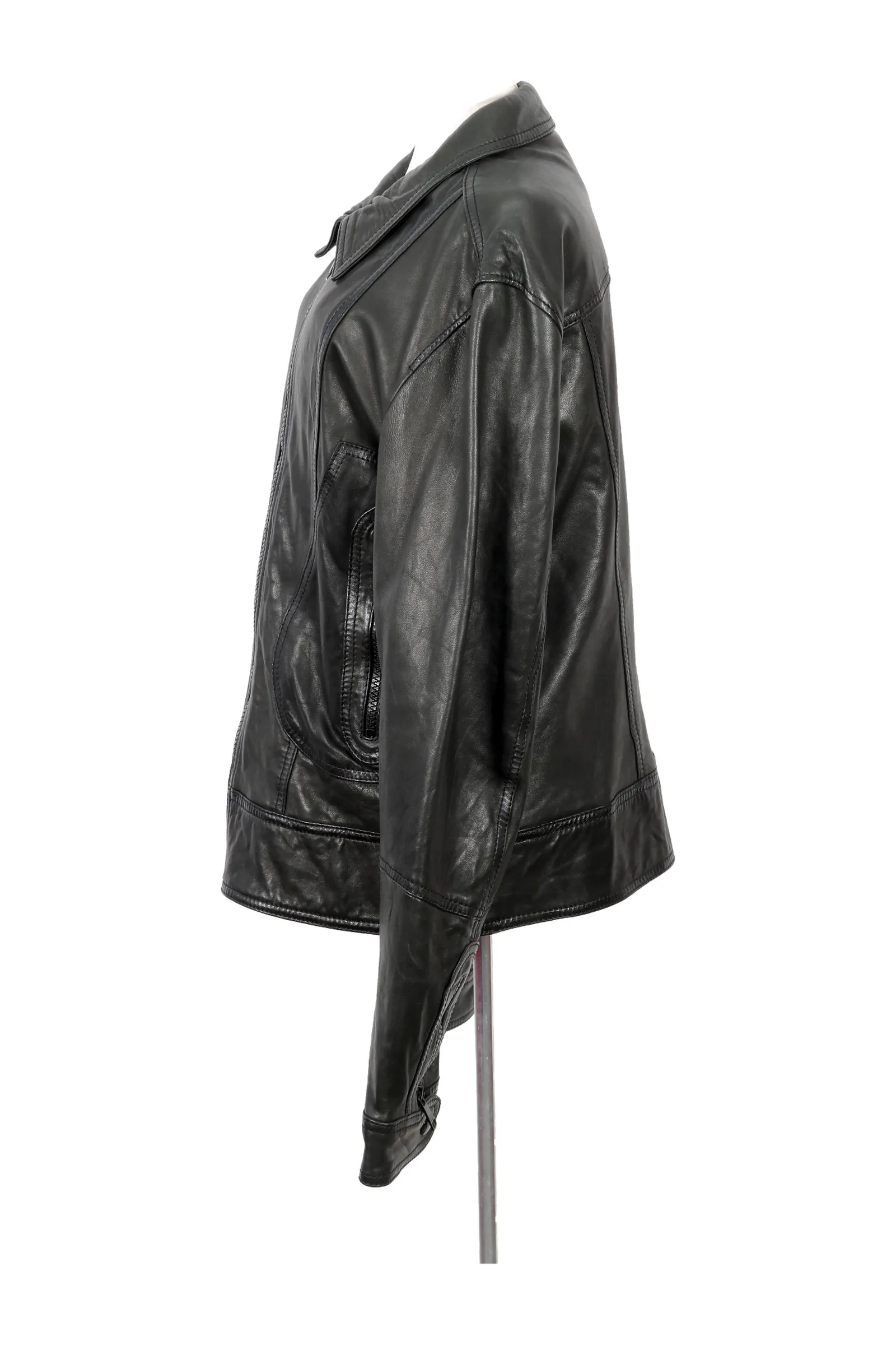 Dolce & Gabbana Black Leather Jacket