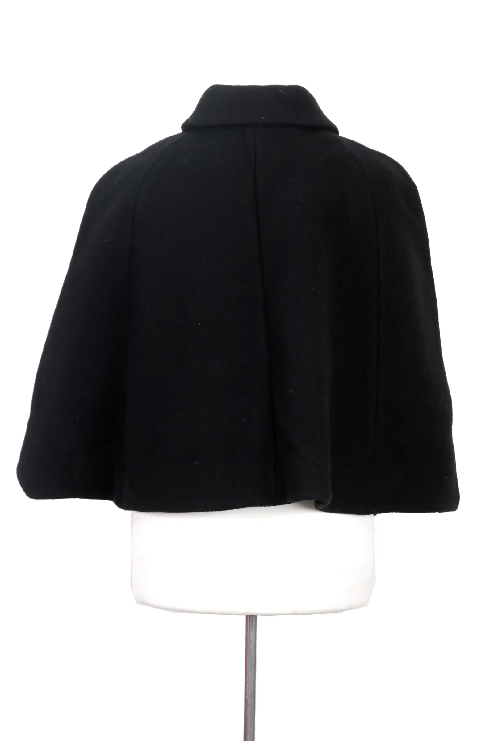Chloe Black Wool Cape