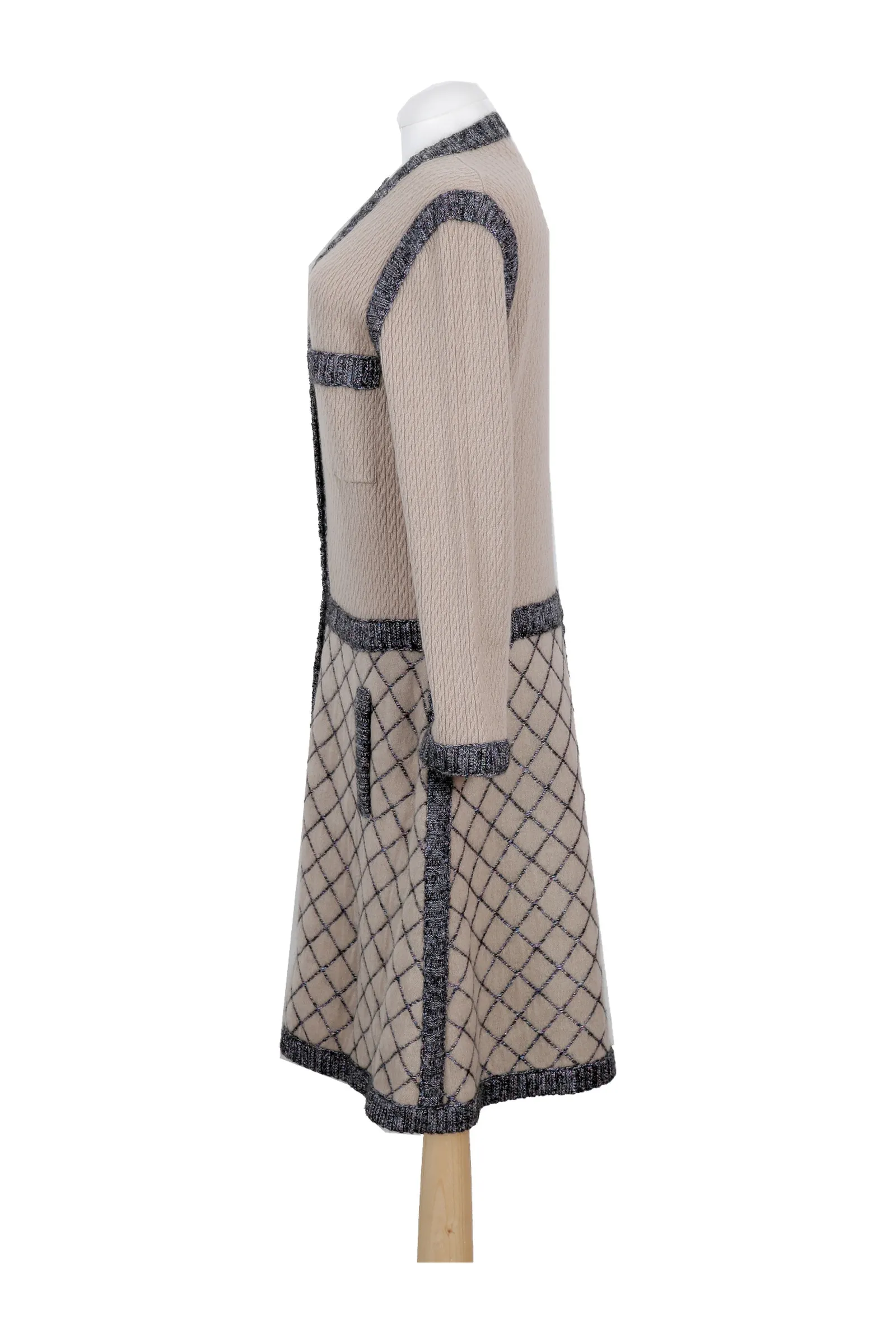 Chanel Pink Quilted Dress