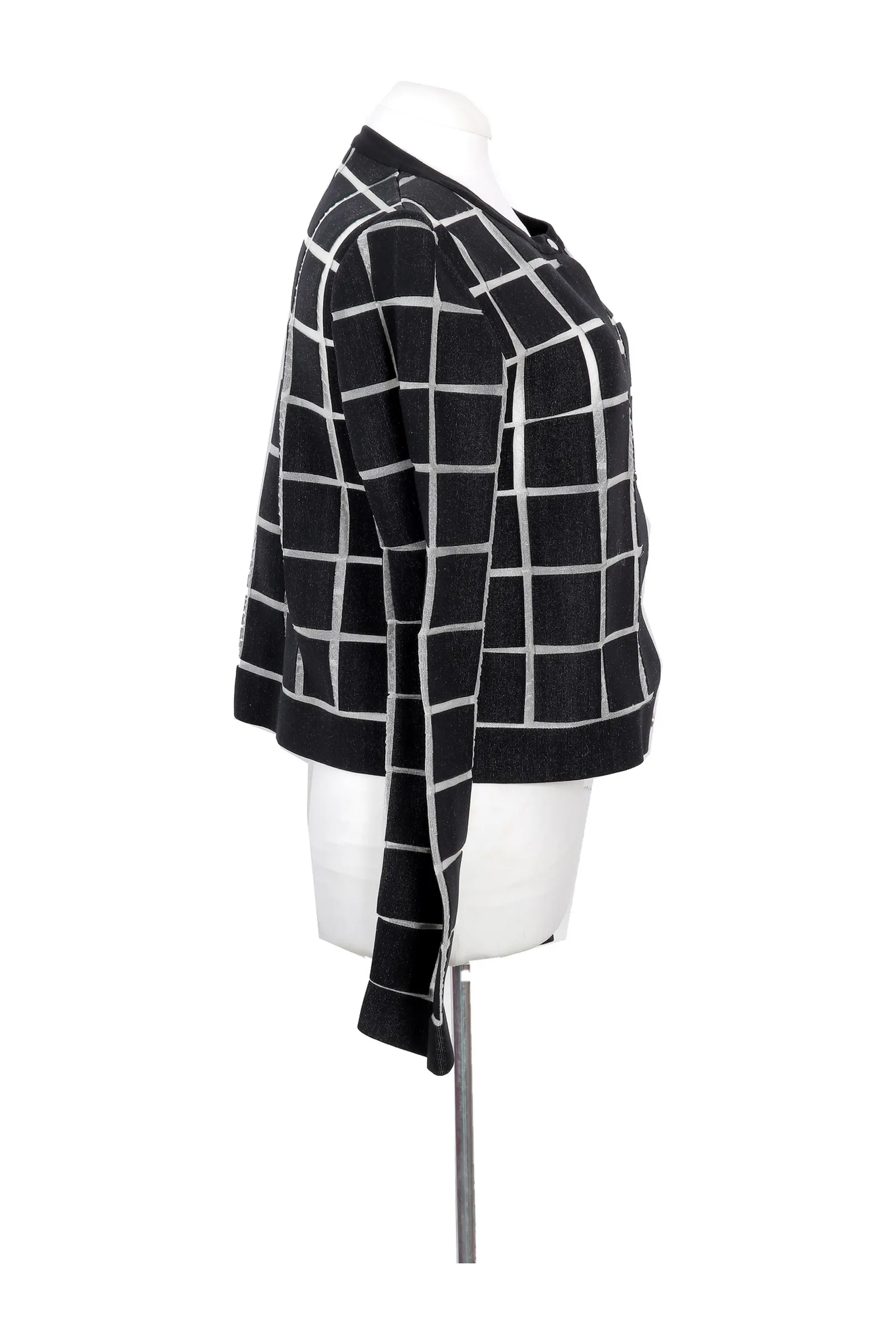 Balenciaga Black Check Jacket