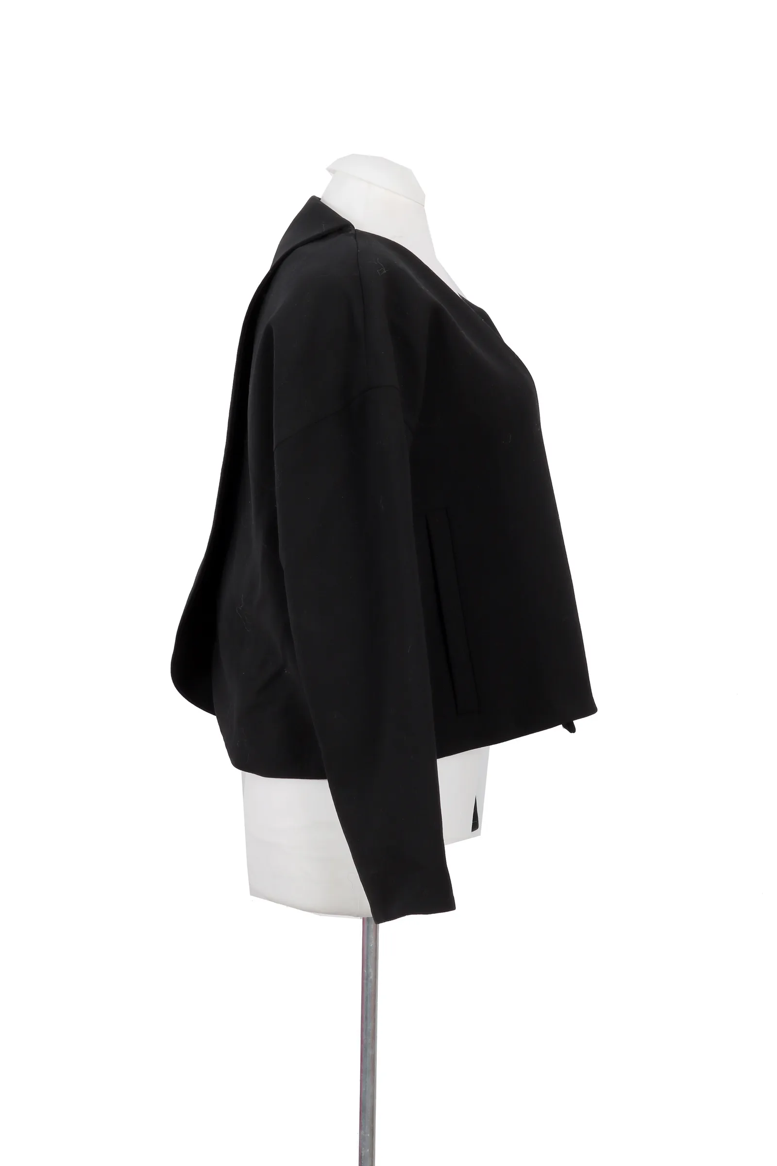 Balenciaga Black Cotton Jacket