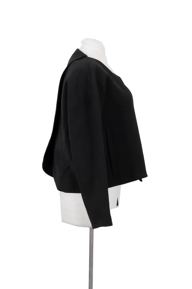 Balenciaga Black Cotton Jacket