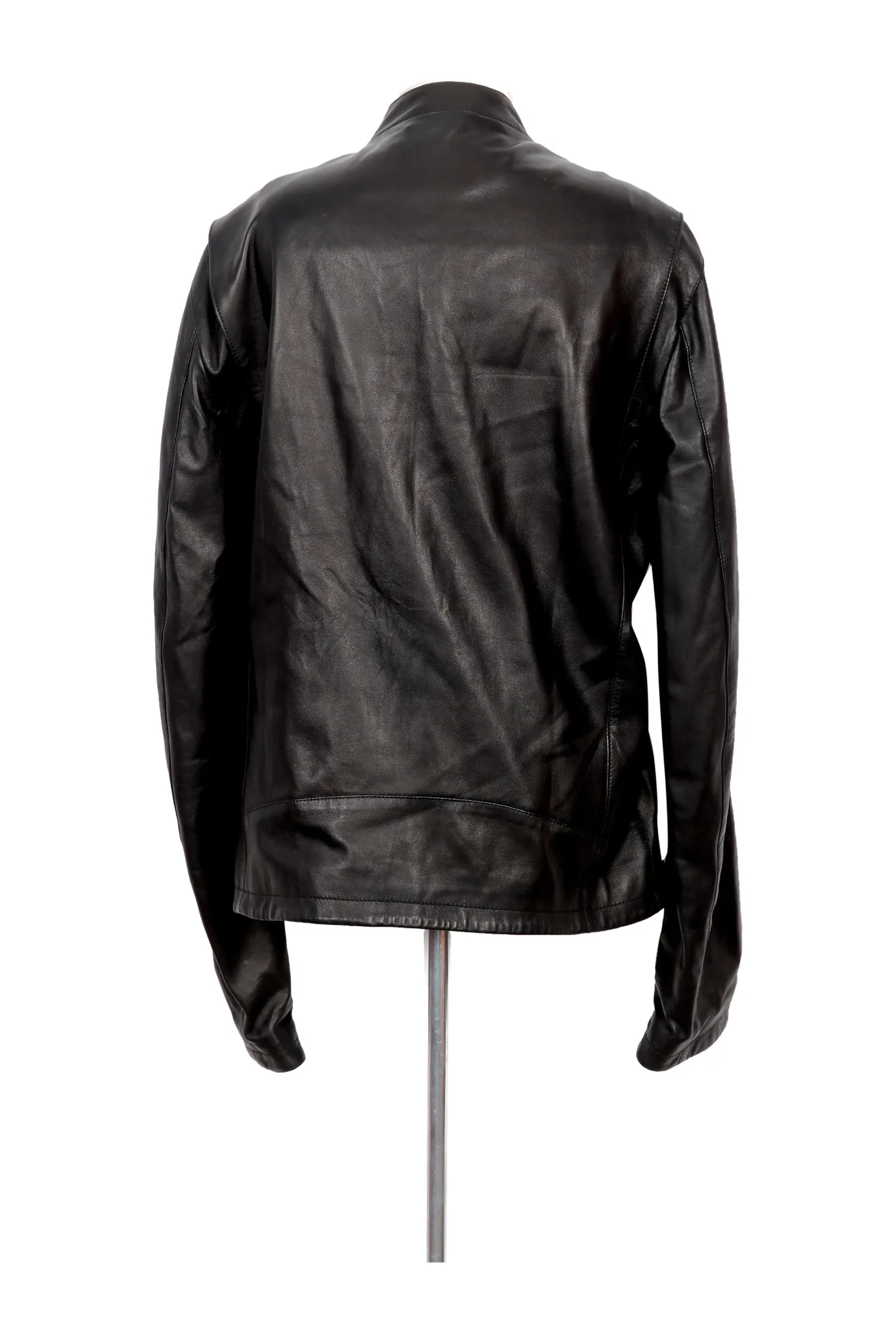 Dolce & Gabbana Black Lambskin Jacket