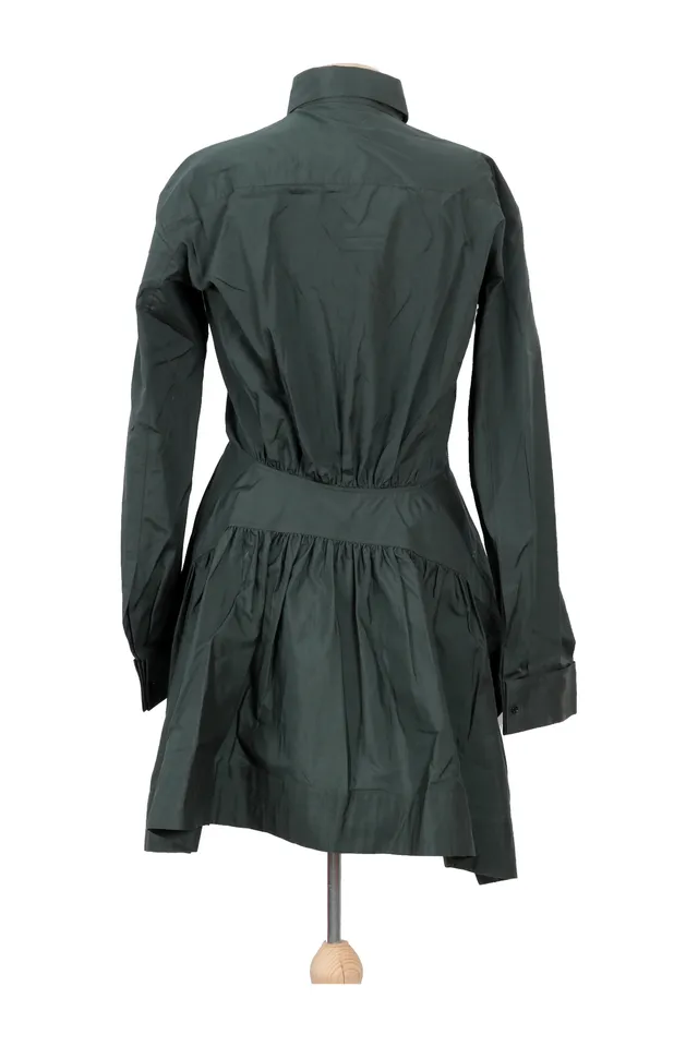 Alaia Green Silk Shirt