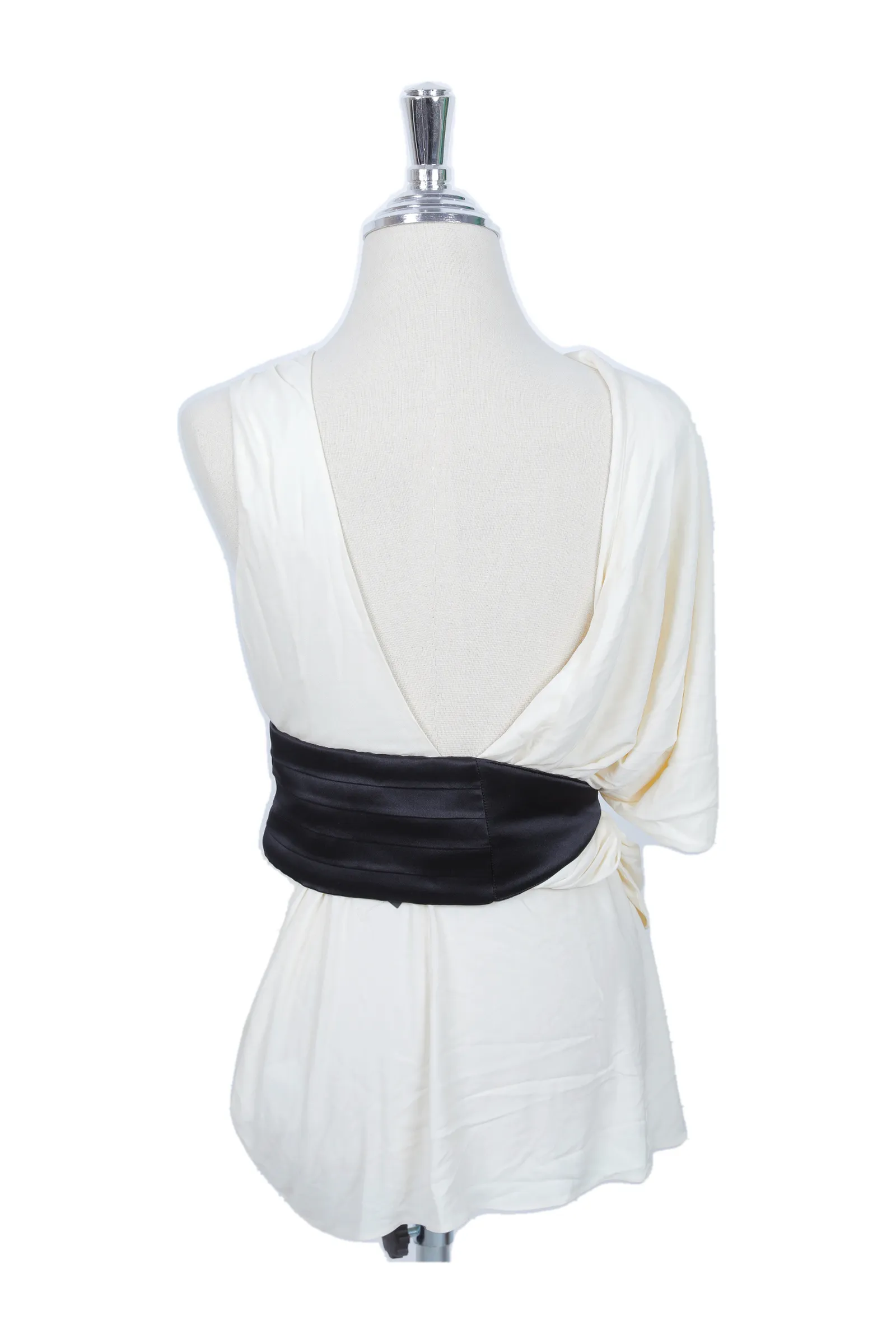 Alexander Wang Ivory Satin Mini Dress