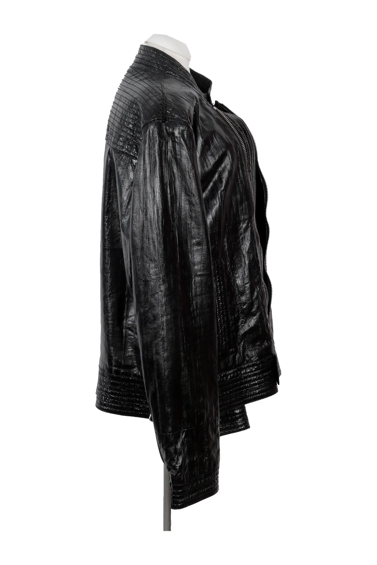 Dolce & Gabbana Black Leather Jacket
