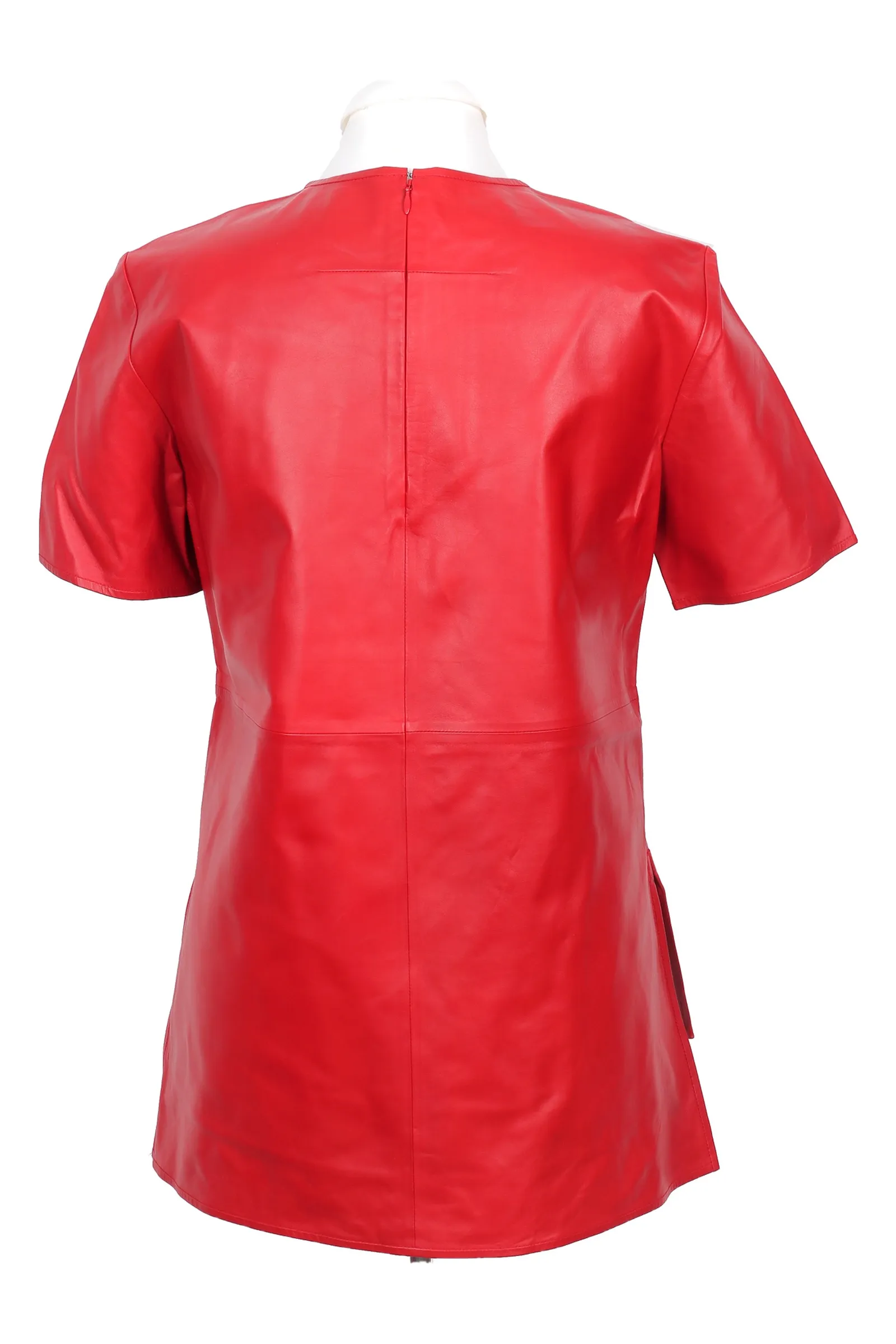 Givenchy Red Lambskin Top
