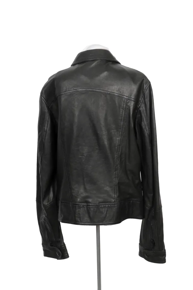 Dolce & Gabbana Black Leather Jacket