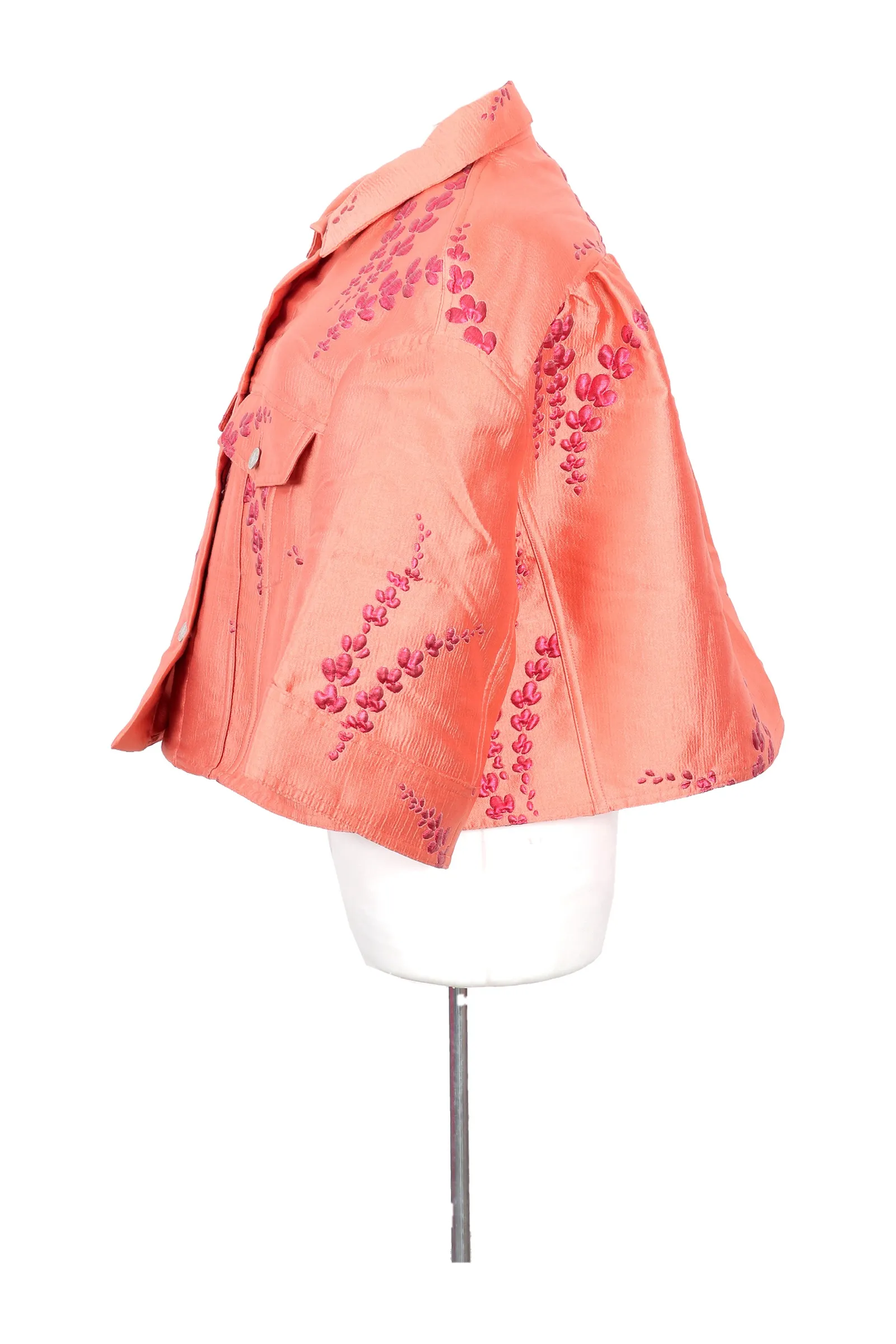 Dries Van Noten Coral Floral Jacket