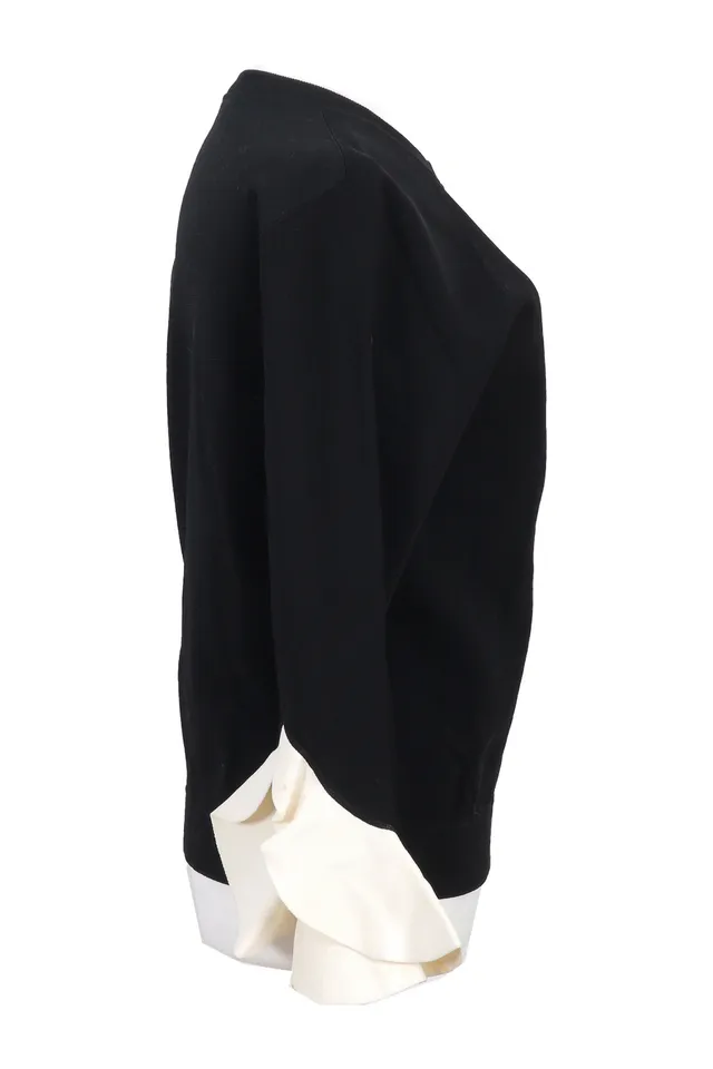 Valentino Black Viscose Sweater