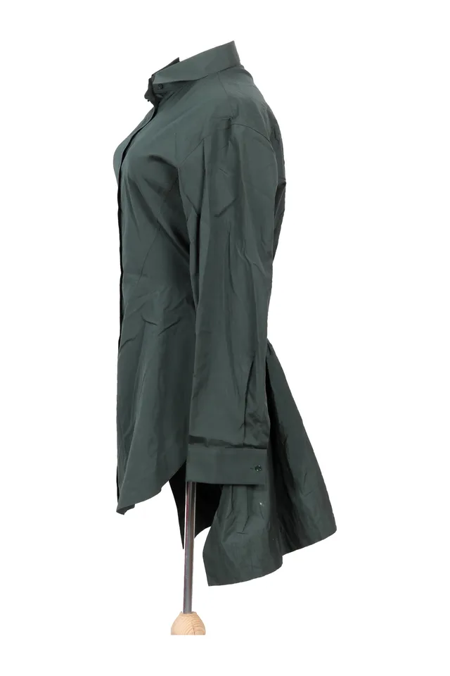 Alaia Green Silk Shirt