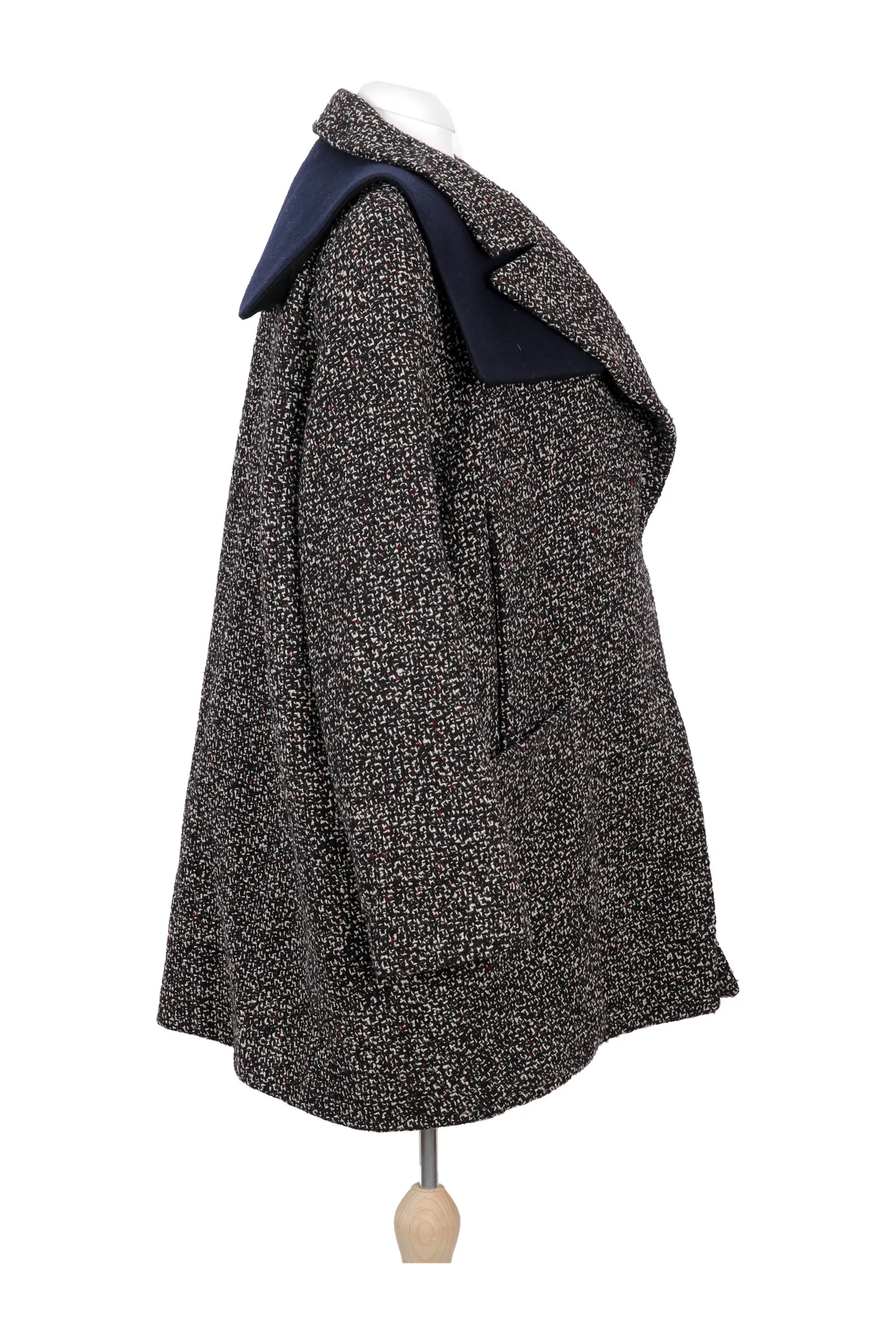 Chloe Black Wool Coat