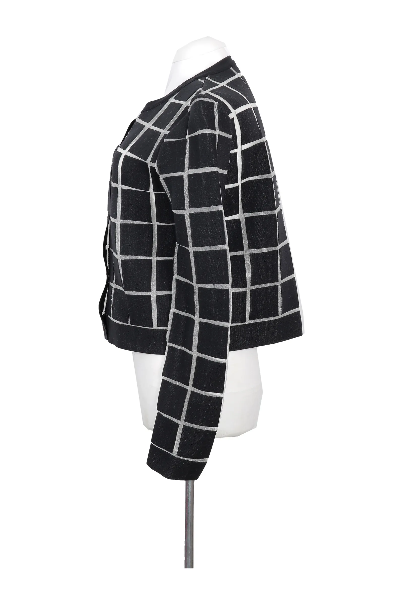 Balenciaga Black Check Jacket