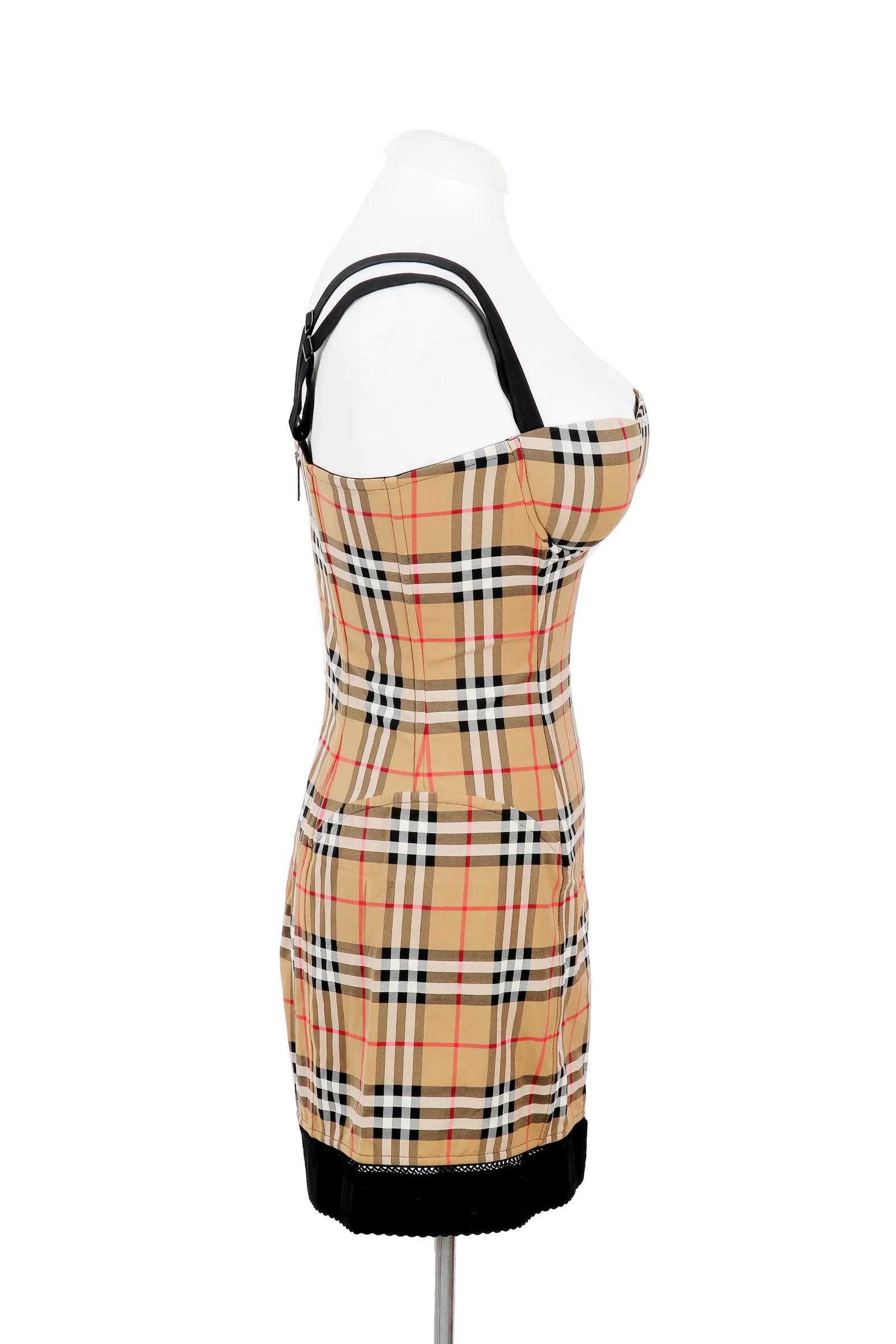 Burberry Beige Check Dress