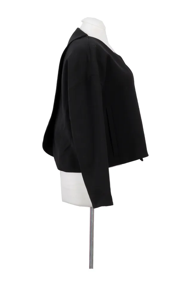 Balenciaga Black Cotton Jacket