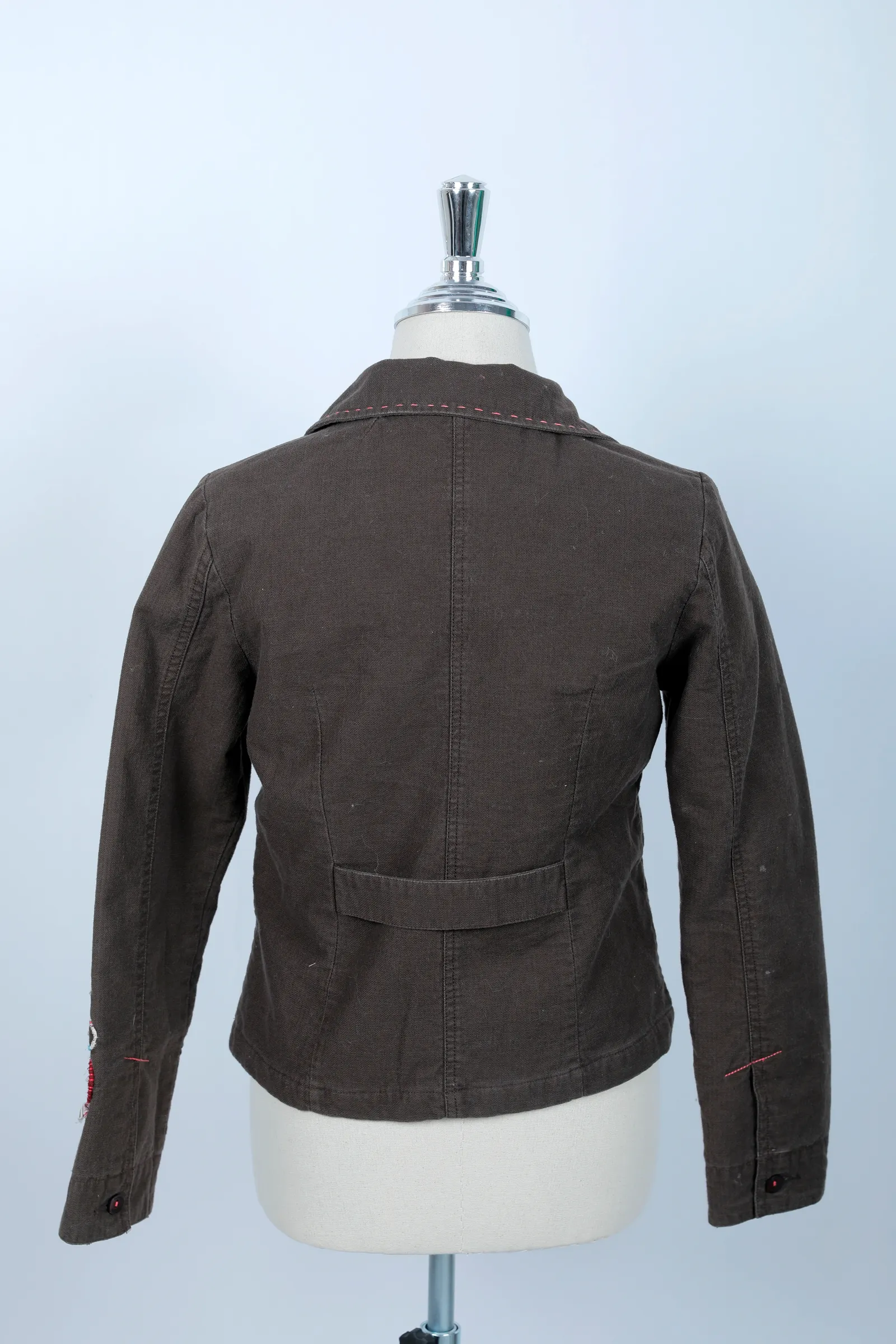Kenzo Brown Embroidered Jacket