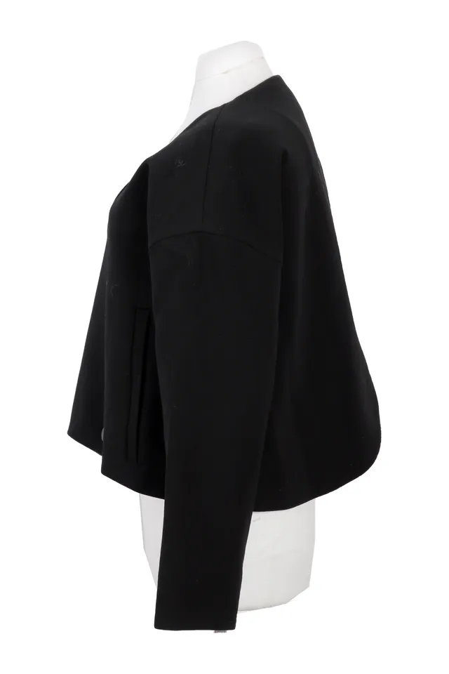 Balenciaga Black Cotton Jacket