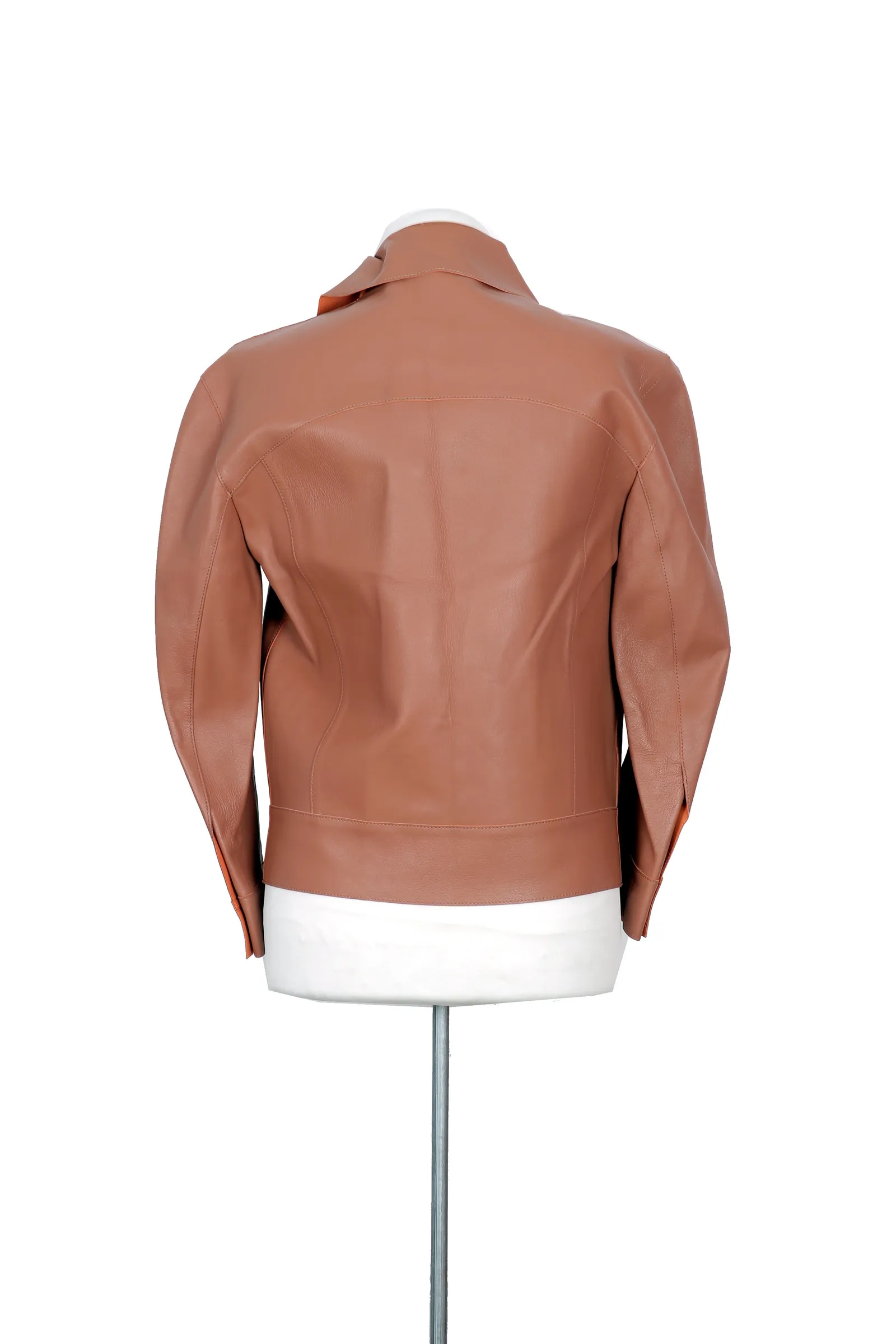 Marni Brown Leather Jacket