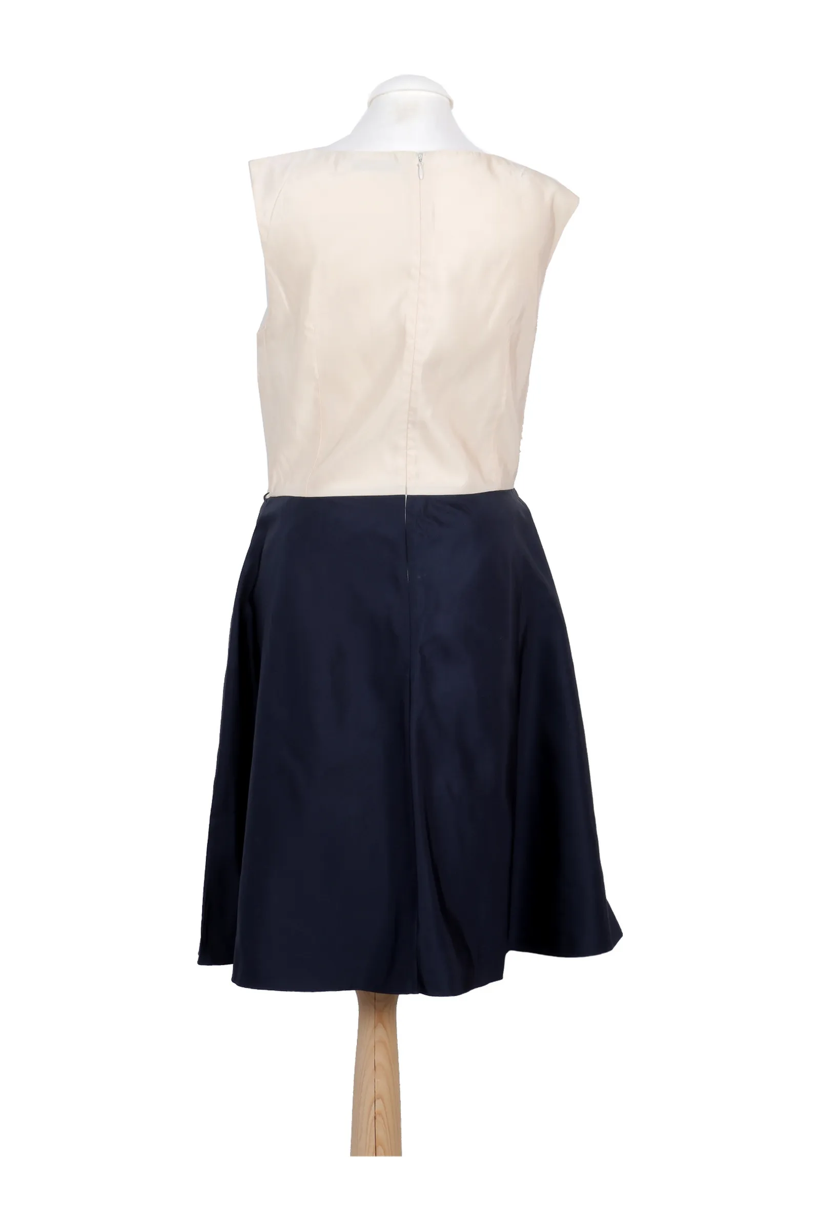 Christian Dior Ivory Silk Dress