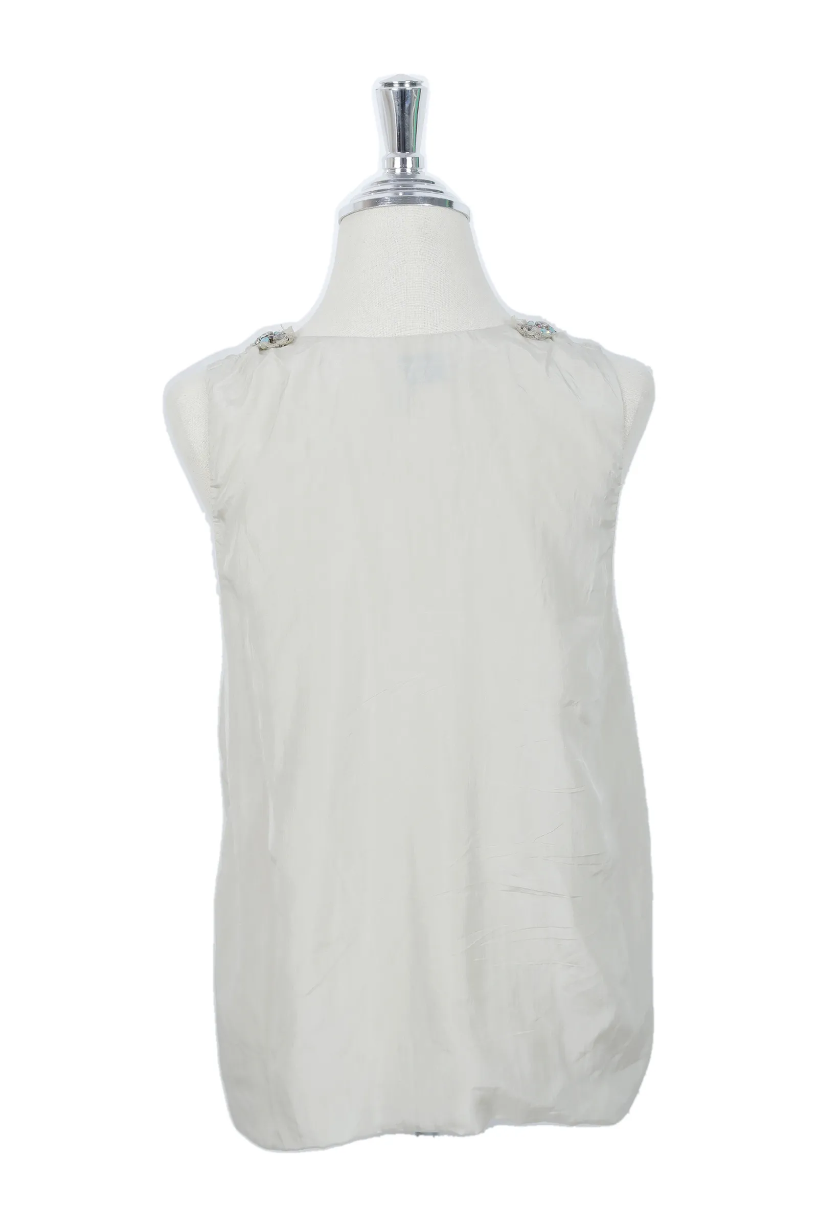 Lanvin Ivory Embellished Top