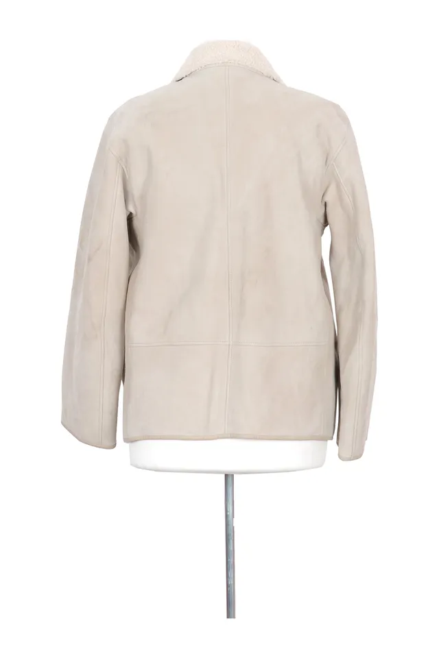 Loro Piana White Sheepskin Jacket