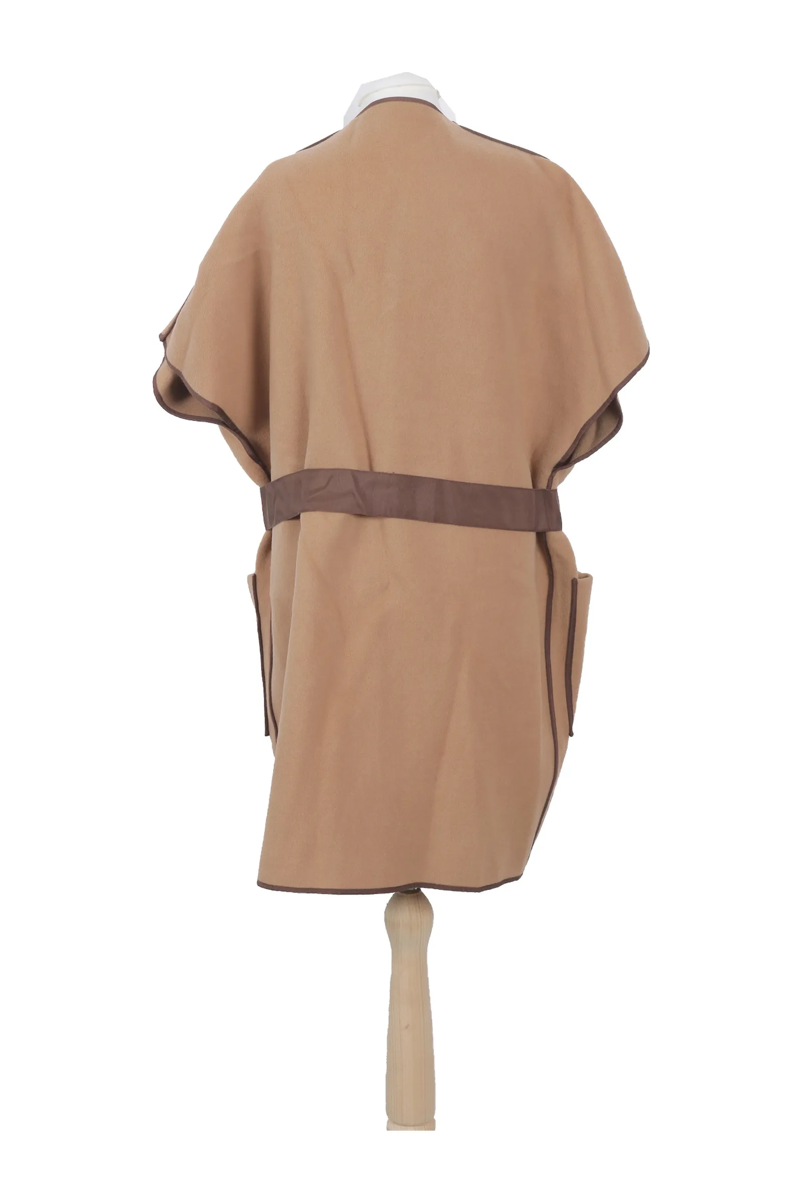 Carolina Herrera Camel Wool Coat