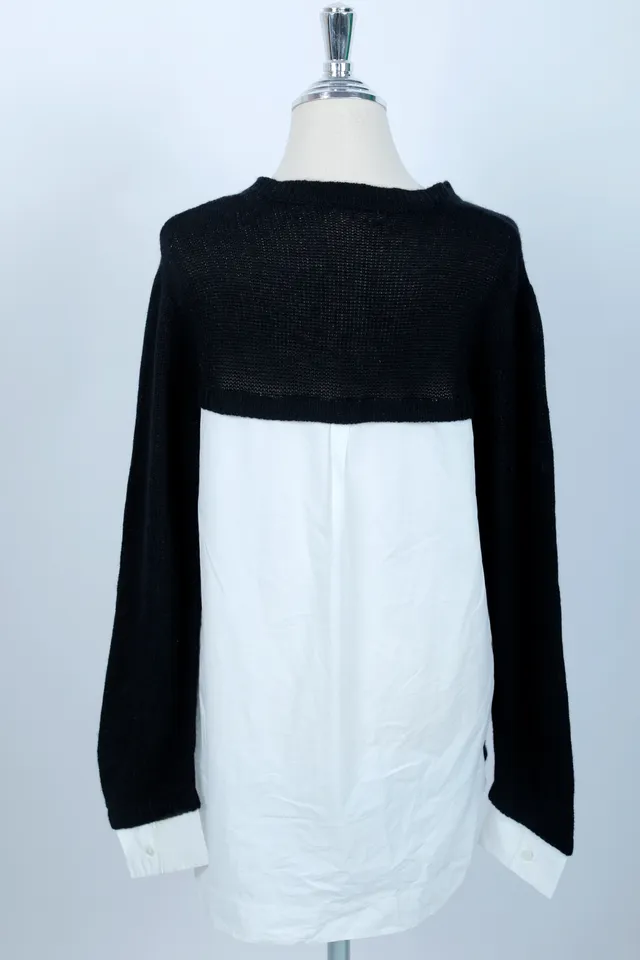 Marni Black & White Knit Cardigan