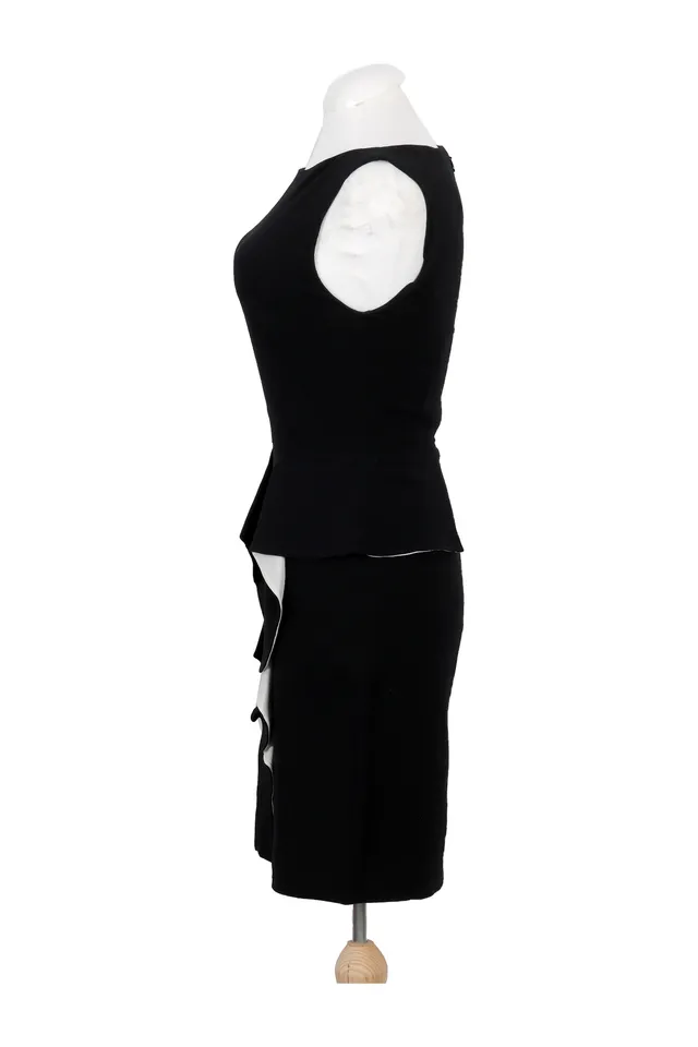Emilio Pucci Black Wool Dress