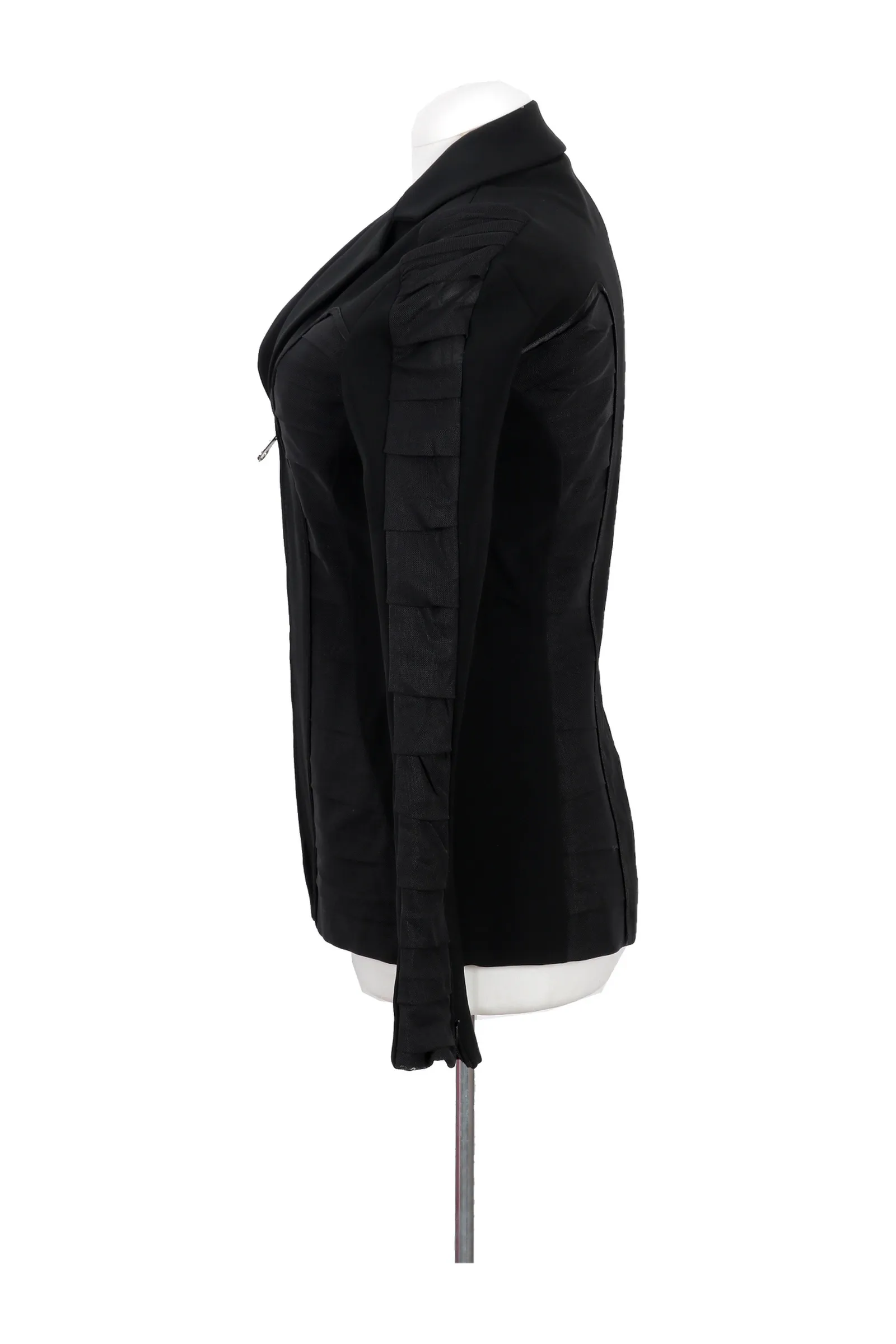 Versace Black Ribbed Jacket