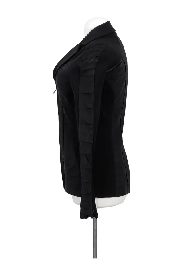Versace Black Ribbed Jacket