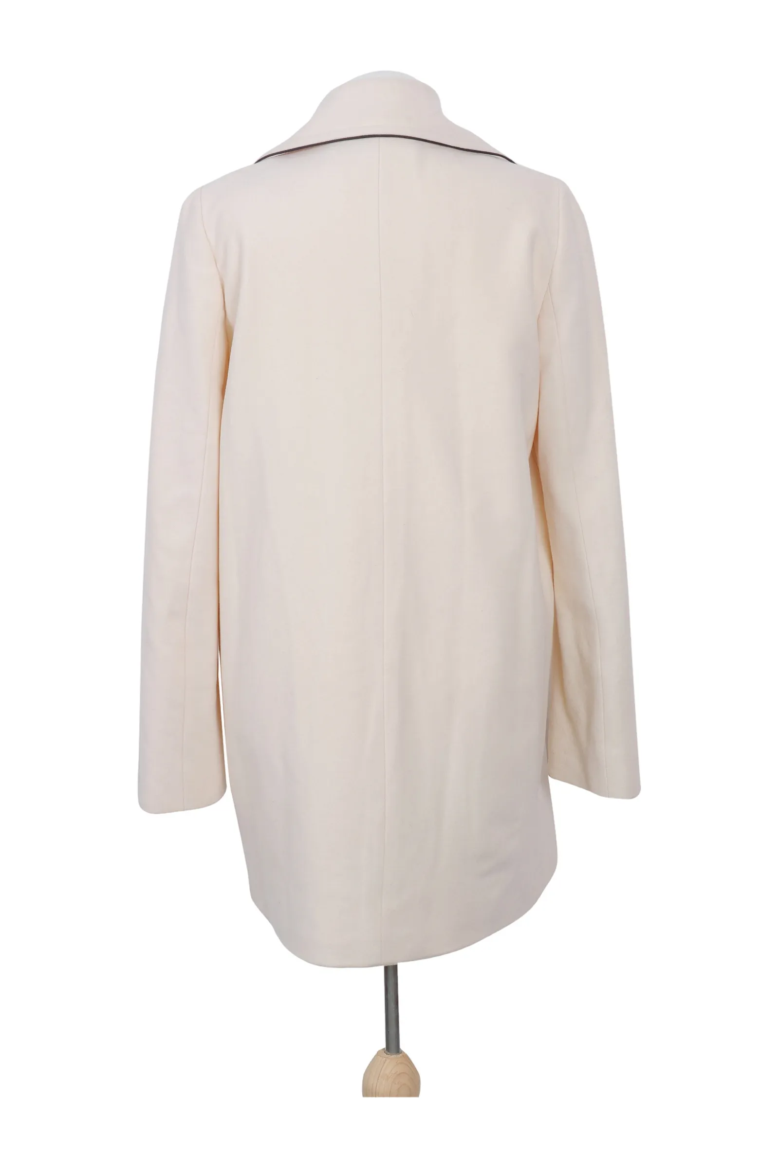 Stella McCartney Ivory Wool Coat