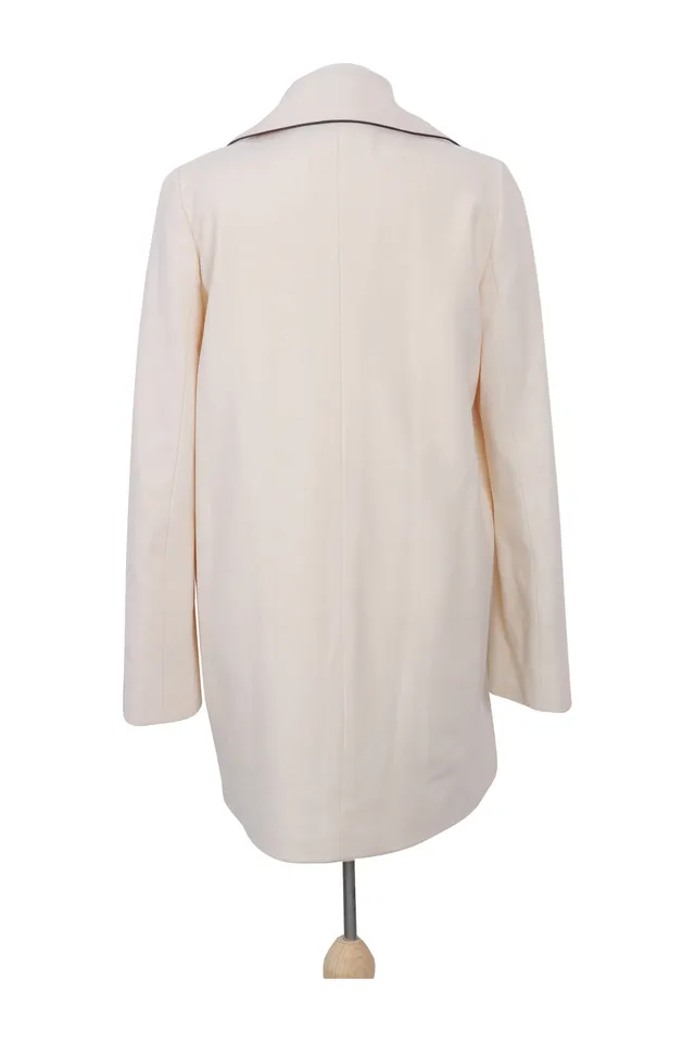 Stella McCartney Ivory Wool Coat