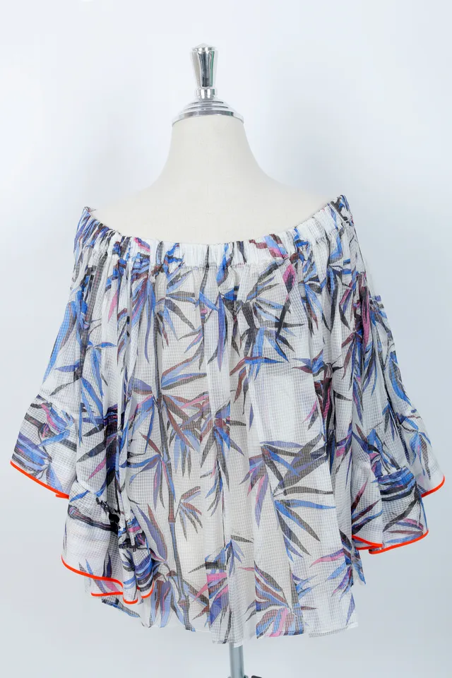 Emilio Pucci White Printed Top