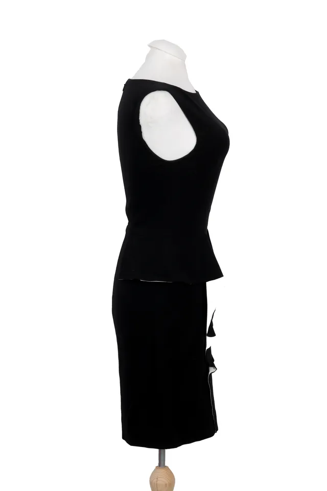 Emilio Pucci Black Wool Dress