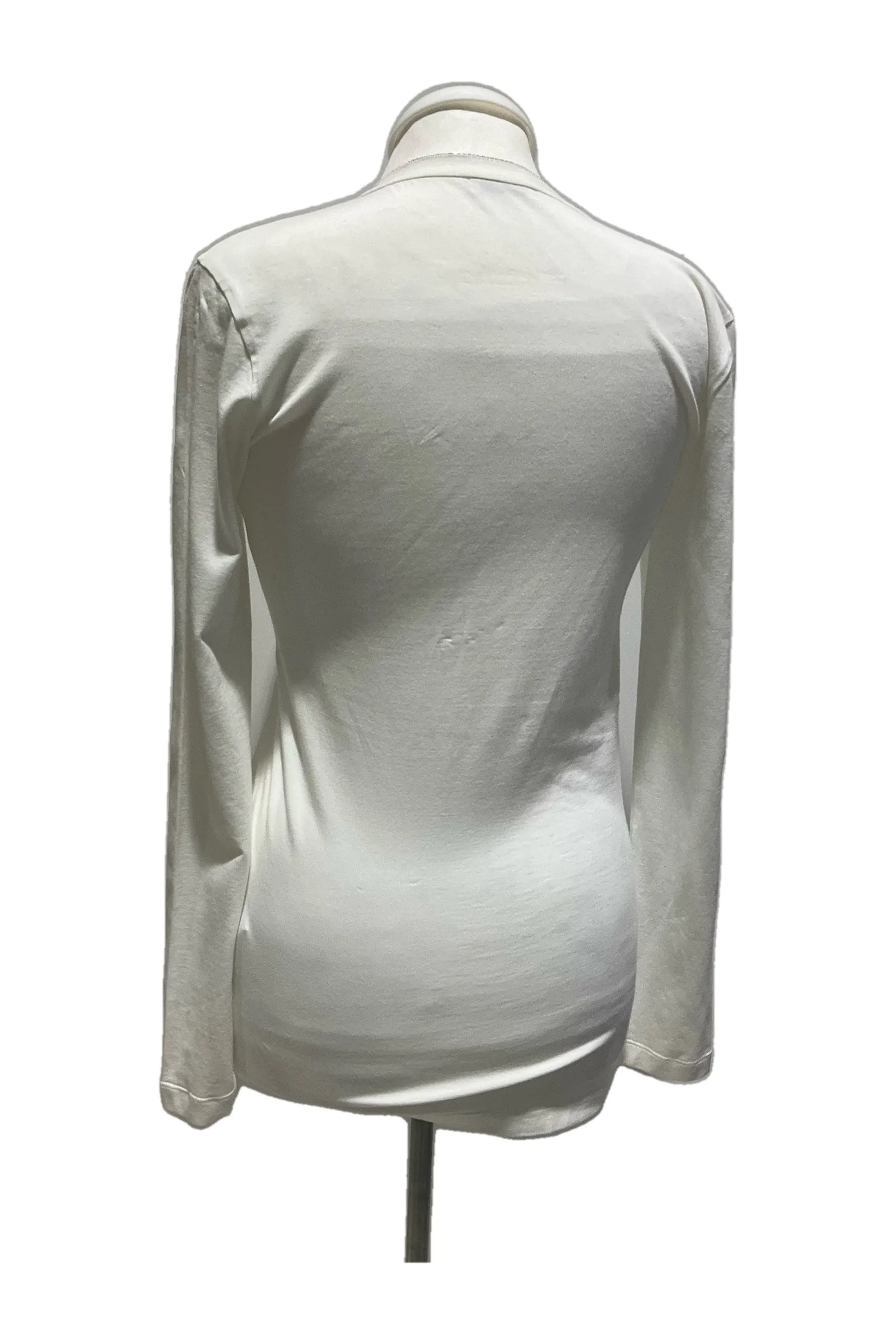 Brunello Cucinelli Ivory Cashmere Top