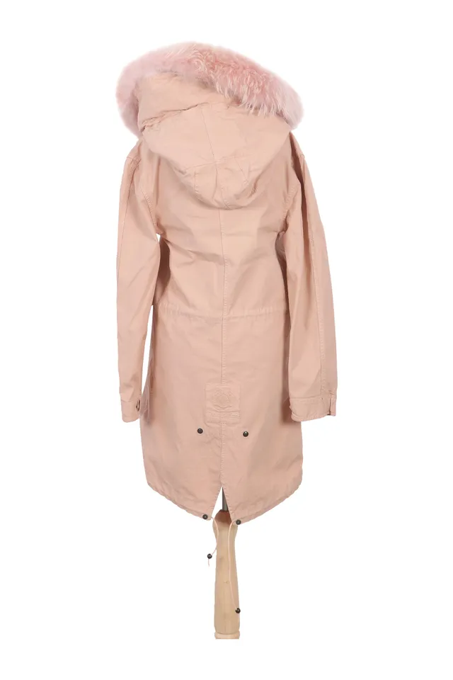 Mr & Mrs Fur Blush Pink Cotton Coat