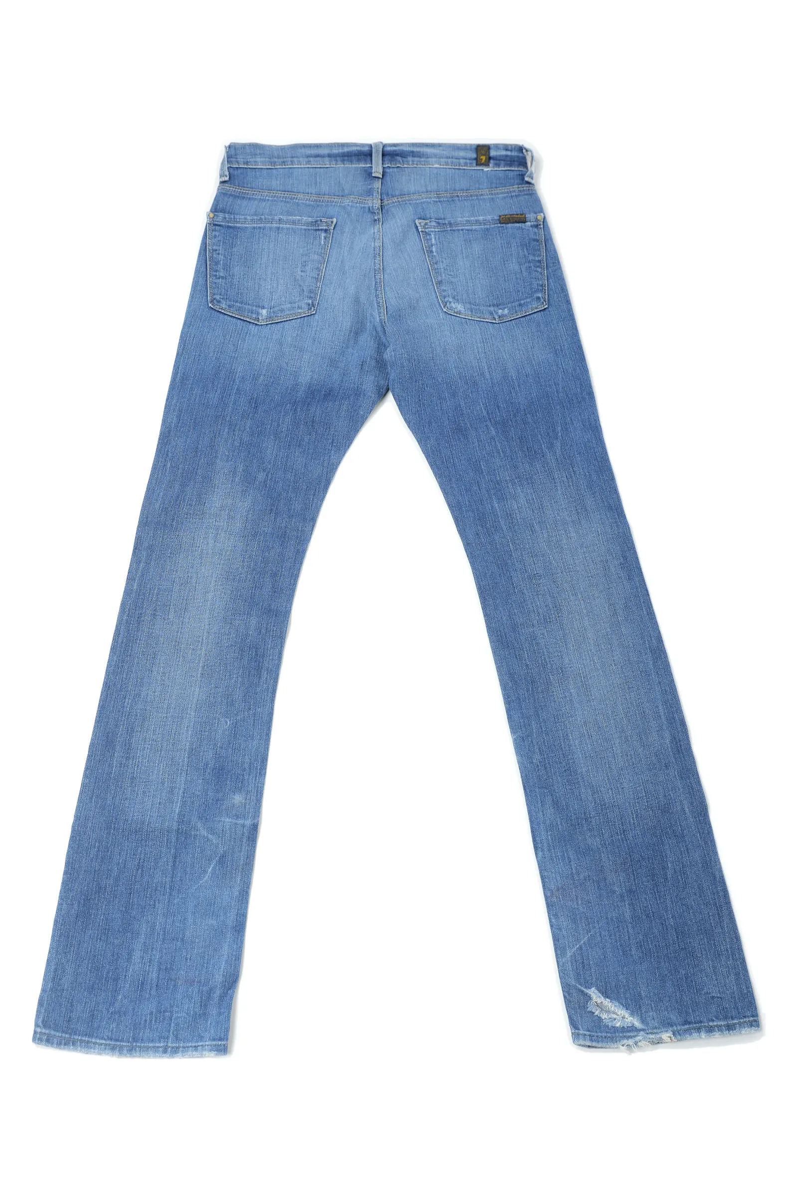 7 For All Mankind Mid Blue Denim Jeans