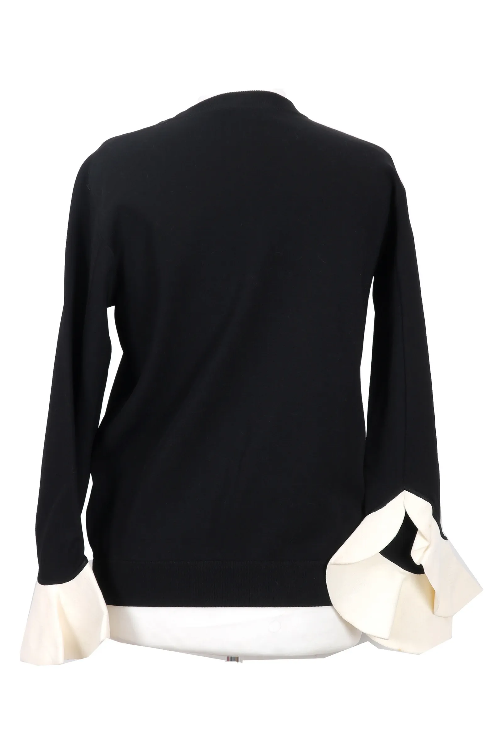 Valentino Black Viscose Sweater