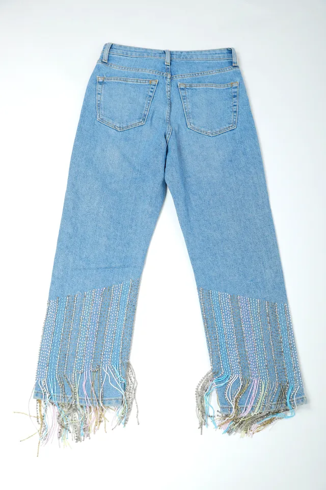 Topshop Blue Denim Jeans