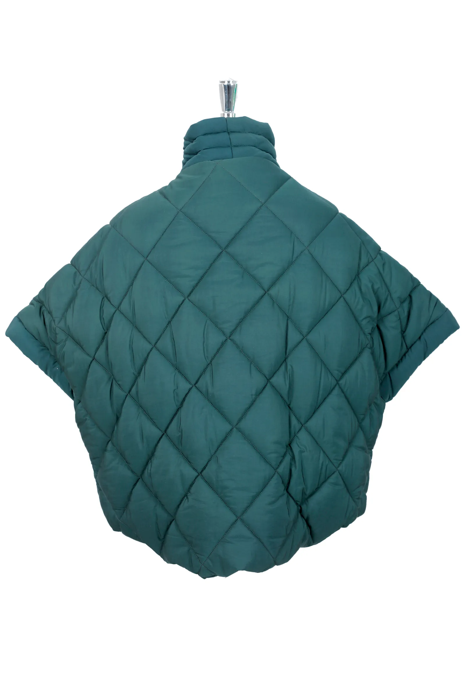 SMH Teal Quilted Cape