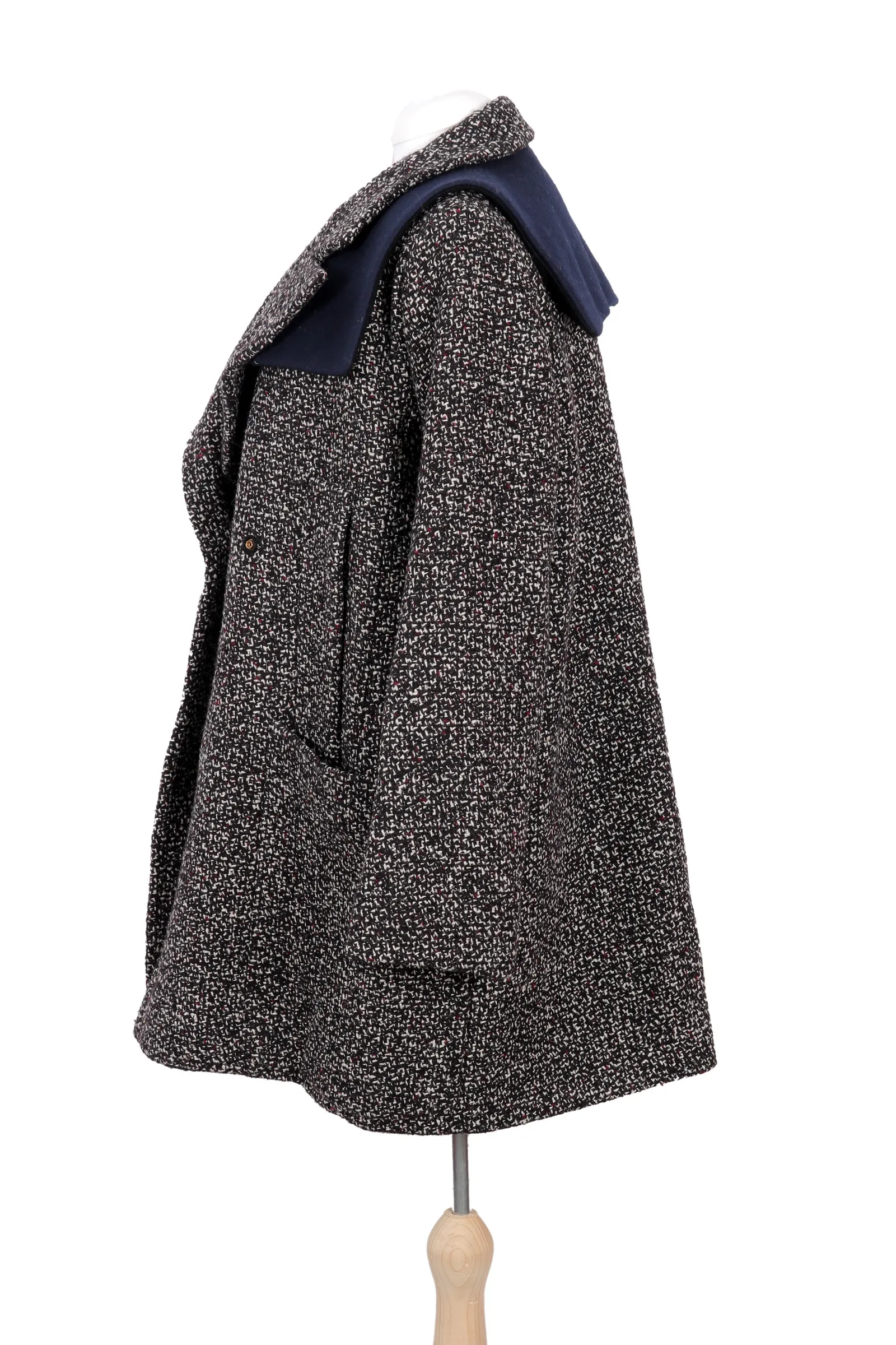 Chloe Black Wool Coat