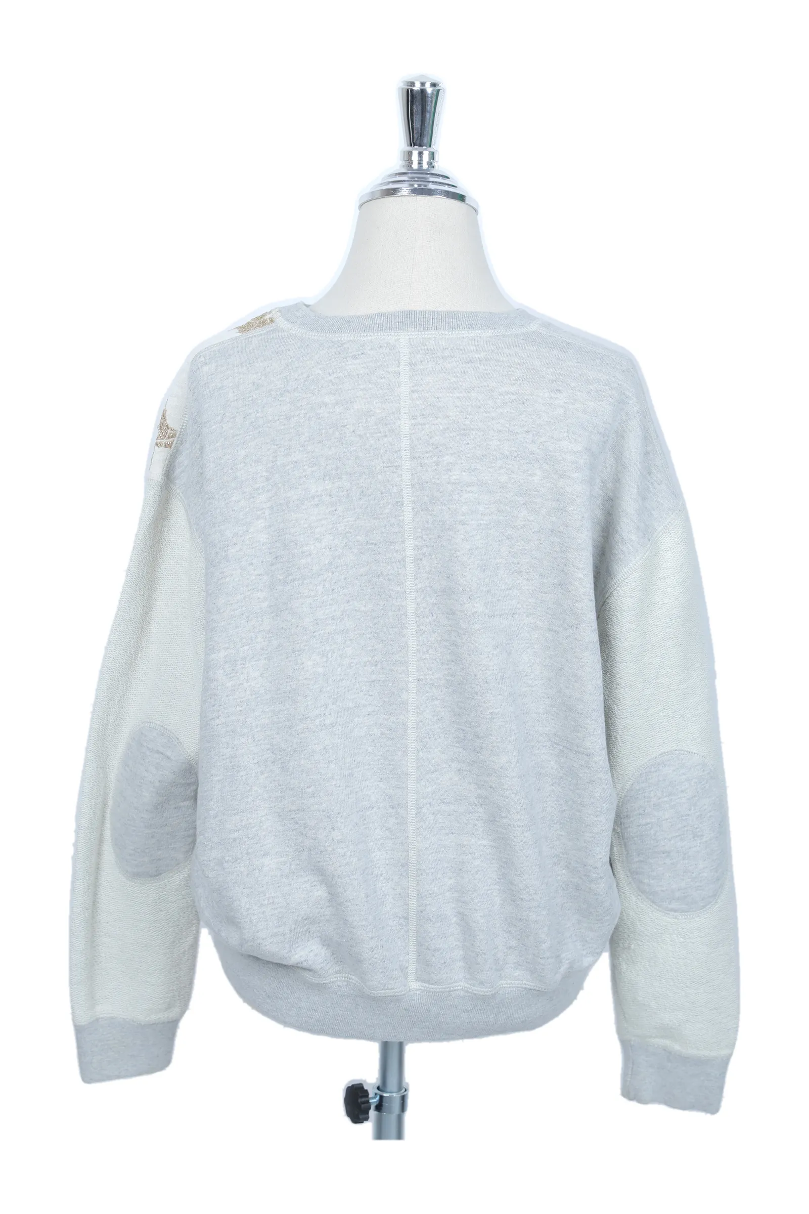 Stella McCartney Heather Grey Lace Hoodie