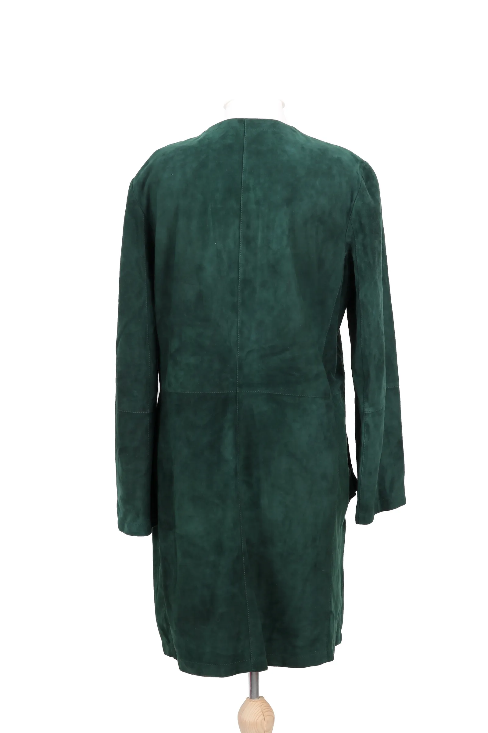 Etro Forest Green Suede Coat