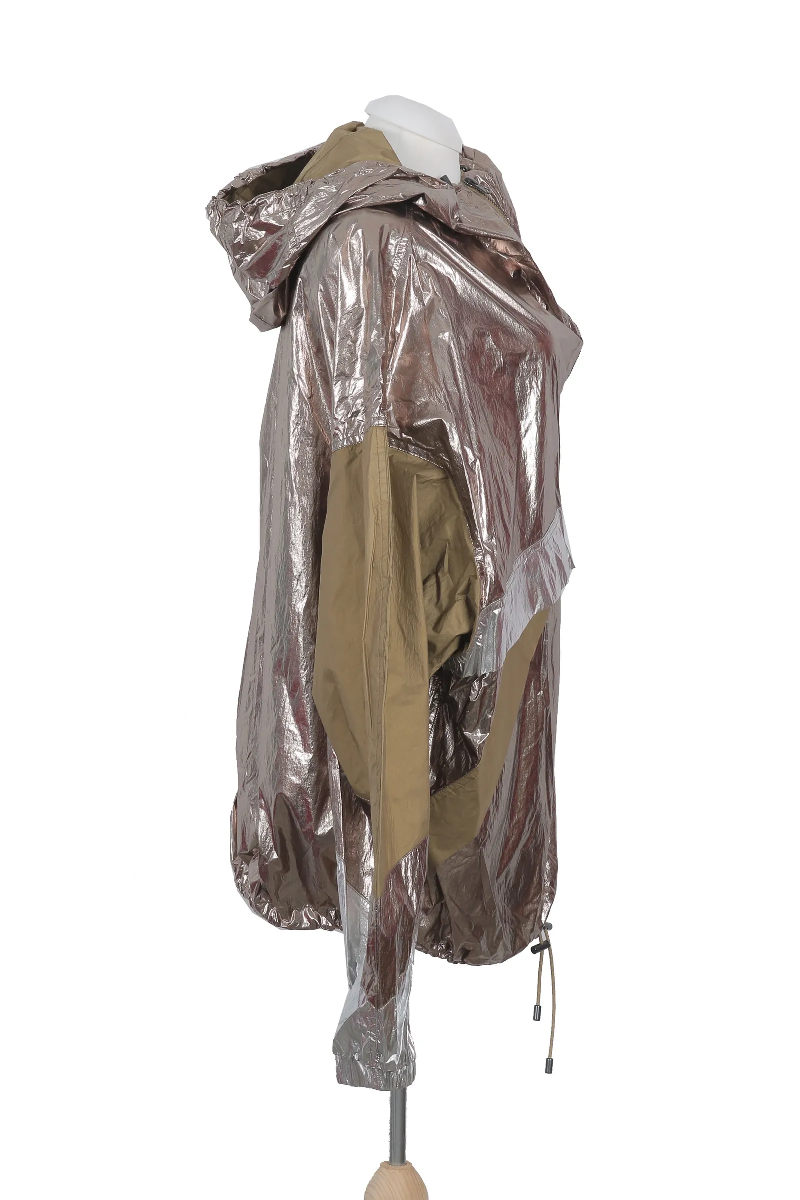Isabel Marant Khaki Metallic Coat