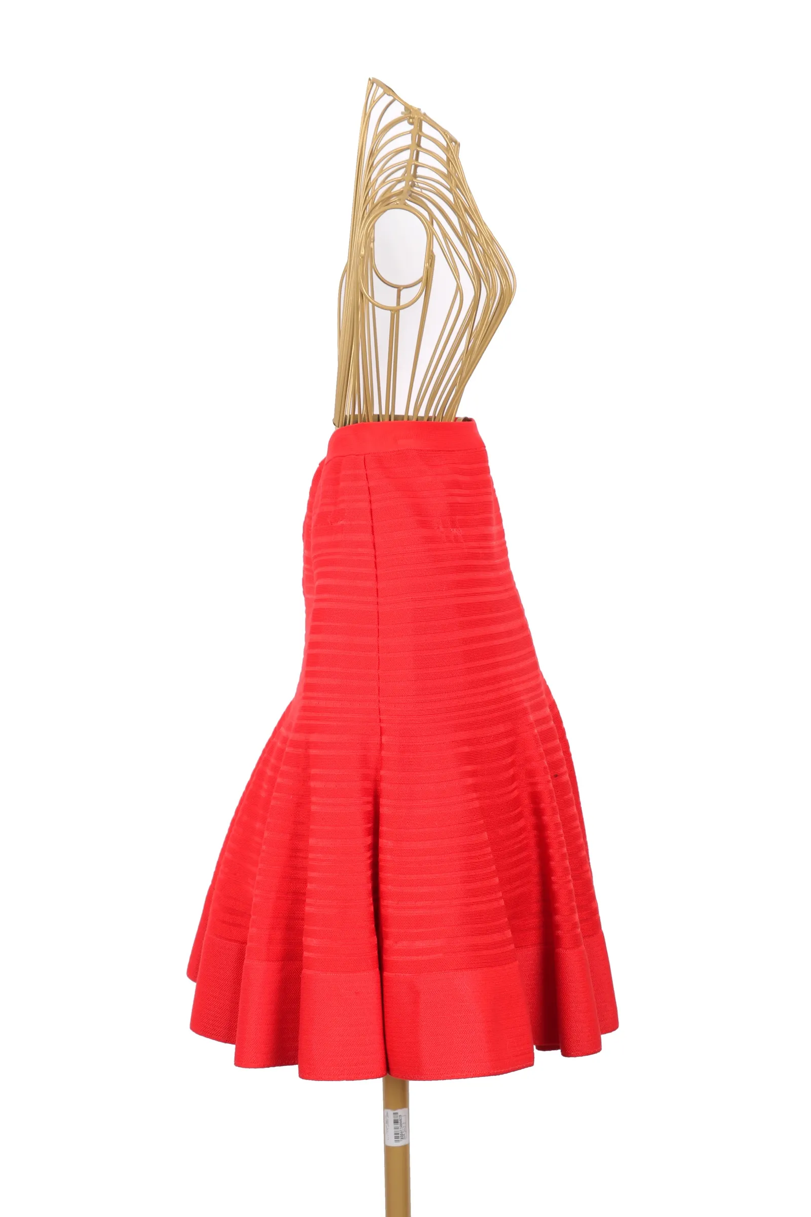 Christian Dior Red Polyamide Mini Skirt