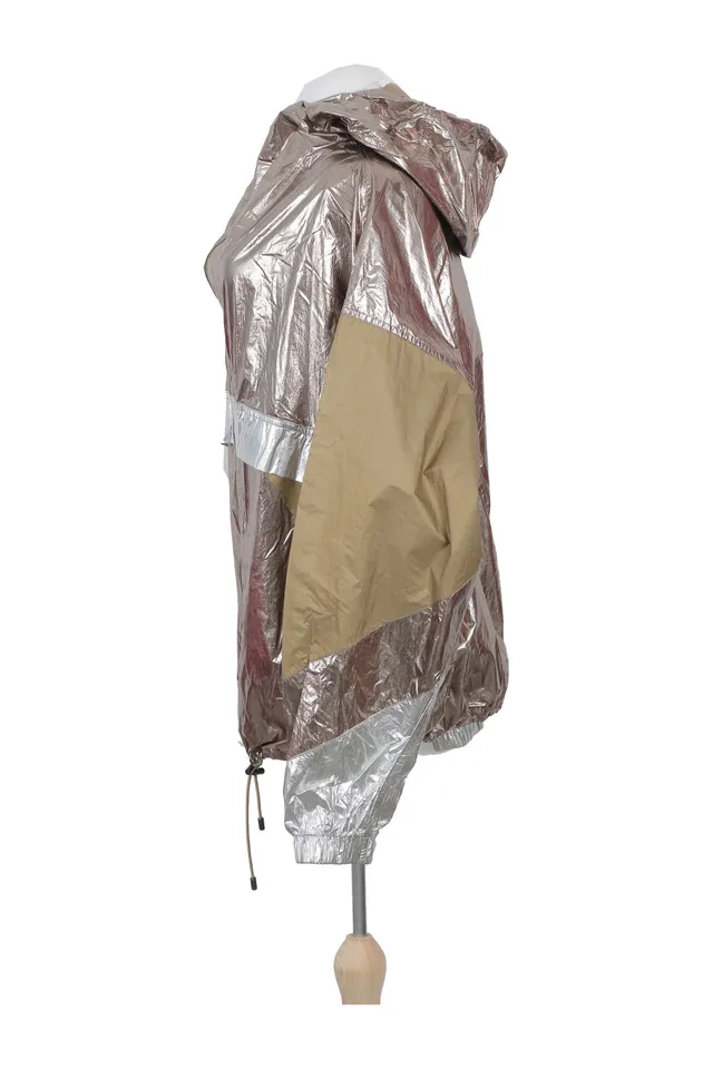 Isabel Marant Khaki Metallic Coat