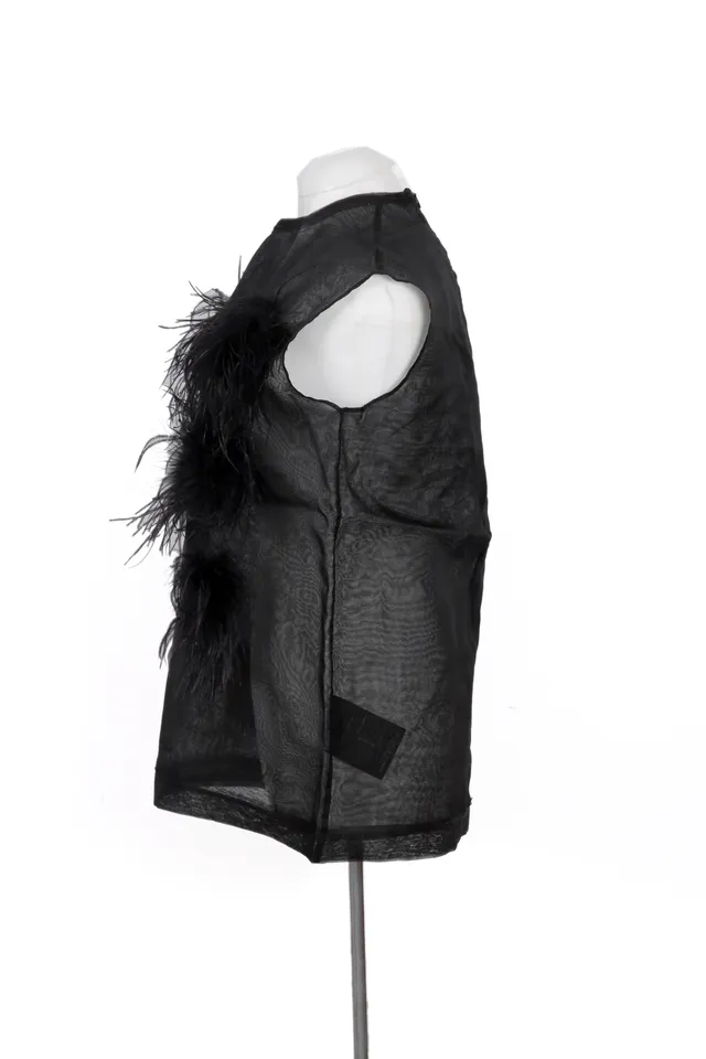 Peet Dullaert Black Lace Top