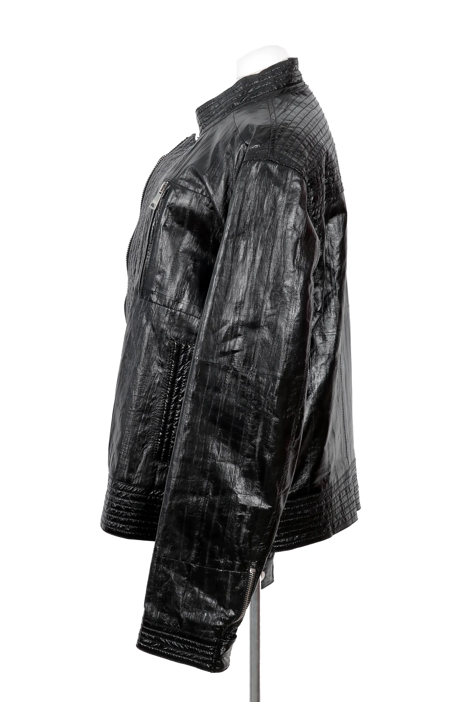 Dolce & Gabbana Black Leather Jacket