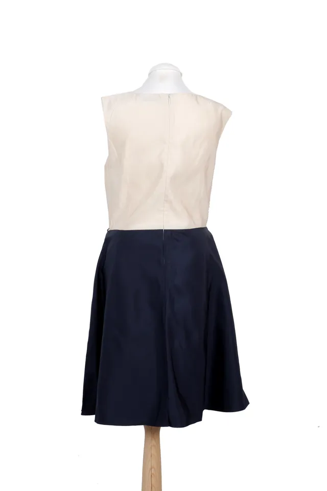 Christian Dior Ivory Silk Dress