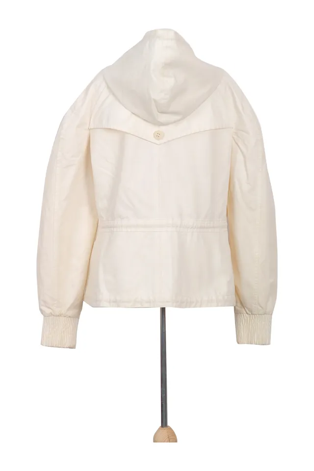 Christian Dior Ivory Ribbed Jacket